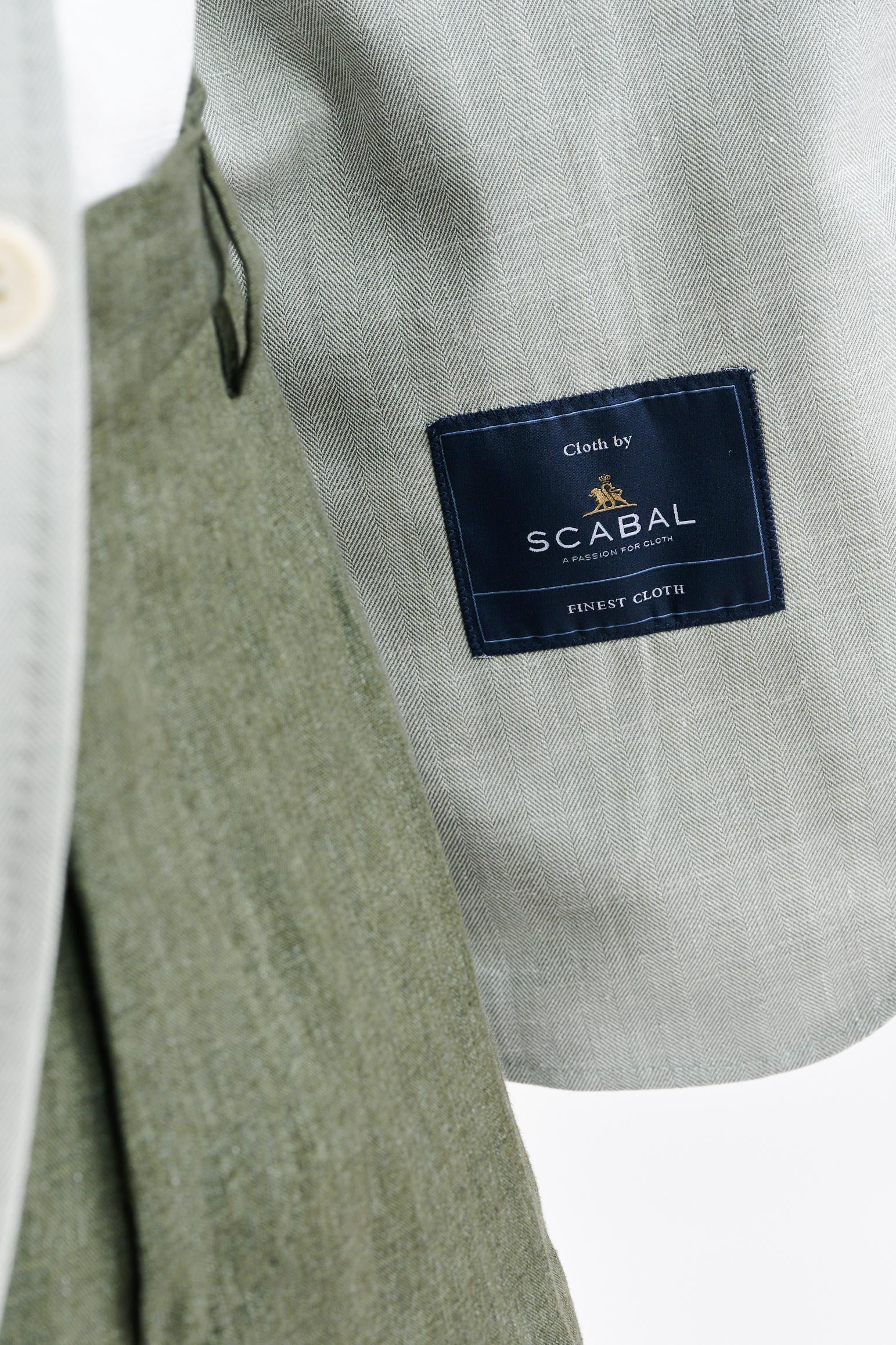 Light Green Wool & Cashmere Soho Jacket Jazz - Image 4