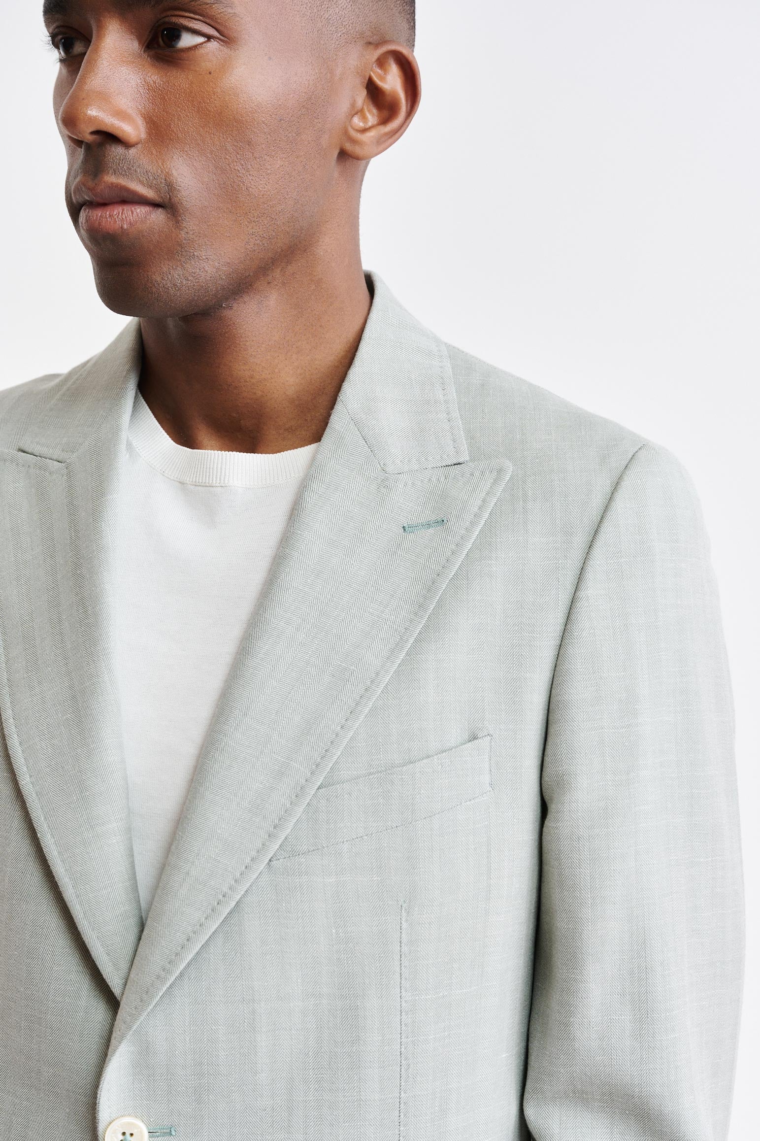 Light Green Wool & Cashmere Soho Jacket Jazz - Image 6