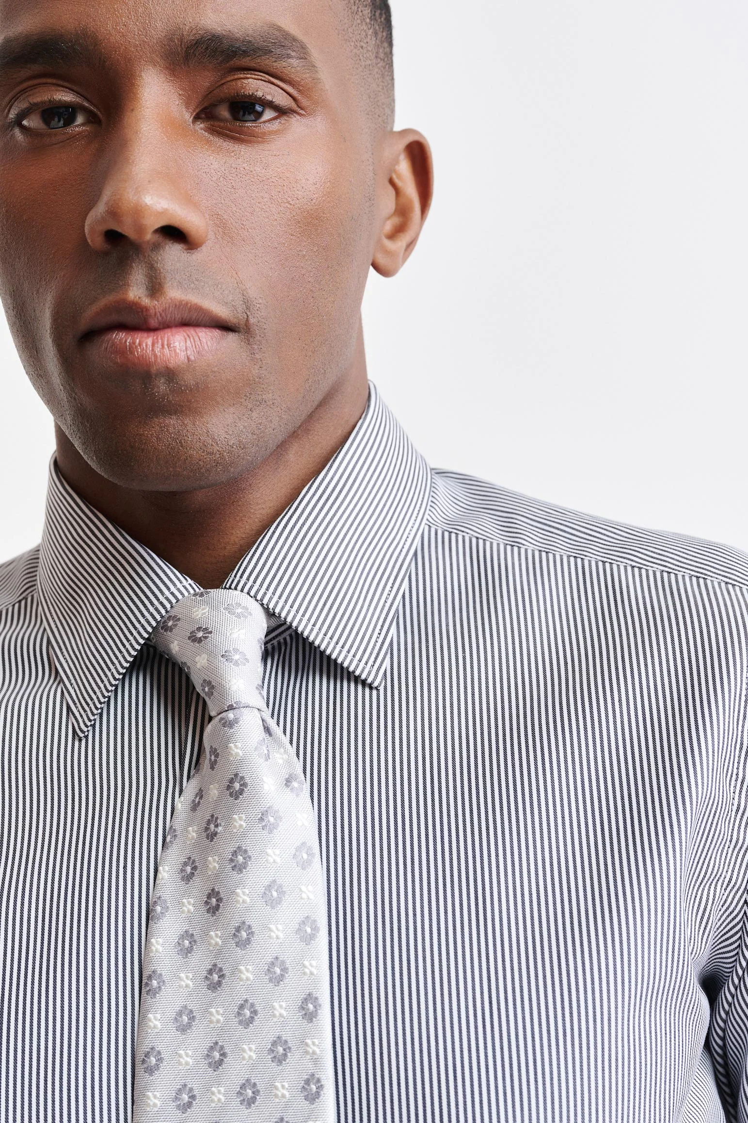 Light Grey 100% Silk Selection 3 Tie