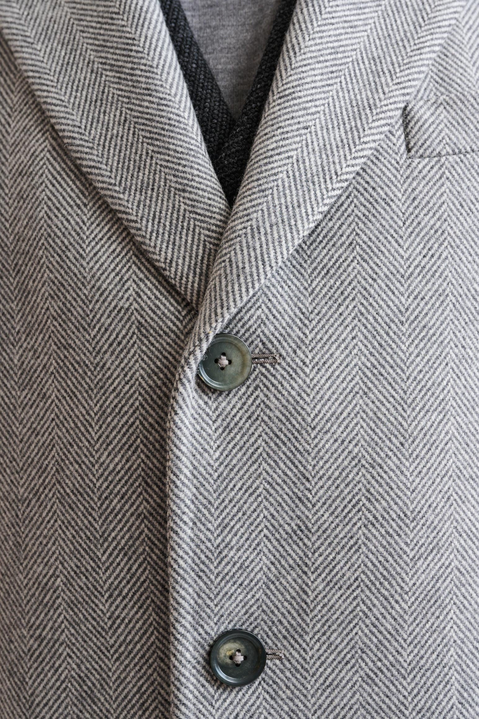 The Light Grey 100% Wool Lincoln Overcoat Zeus - Image 5