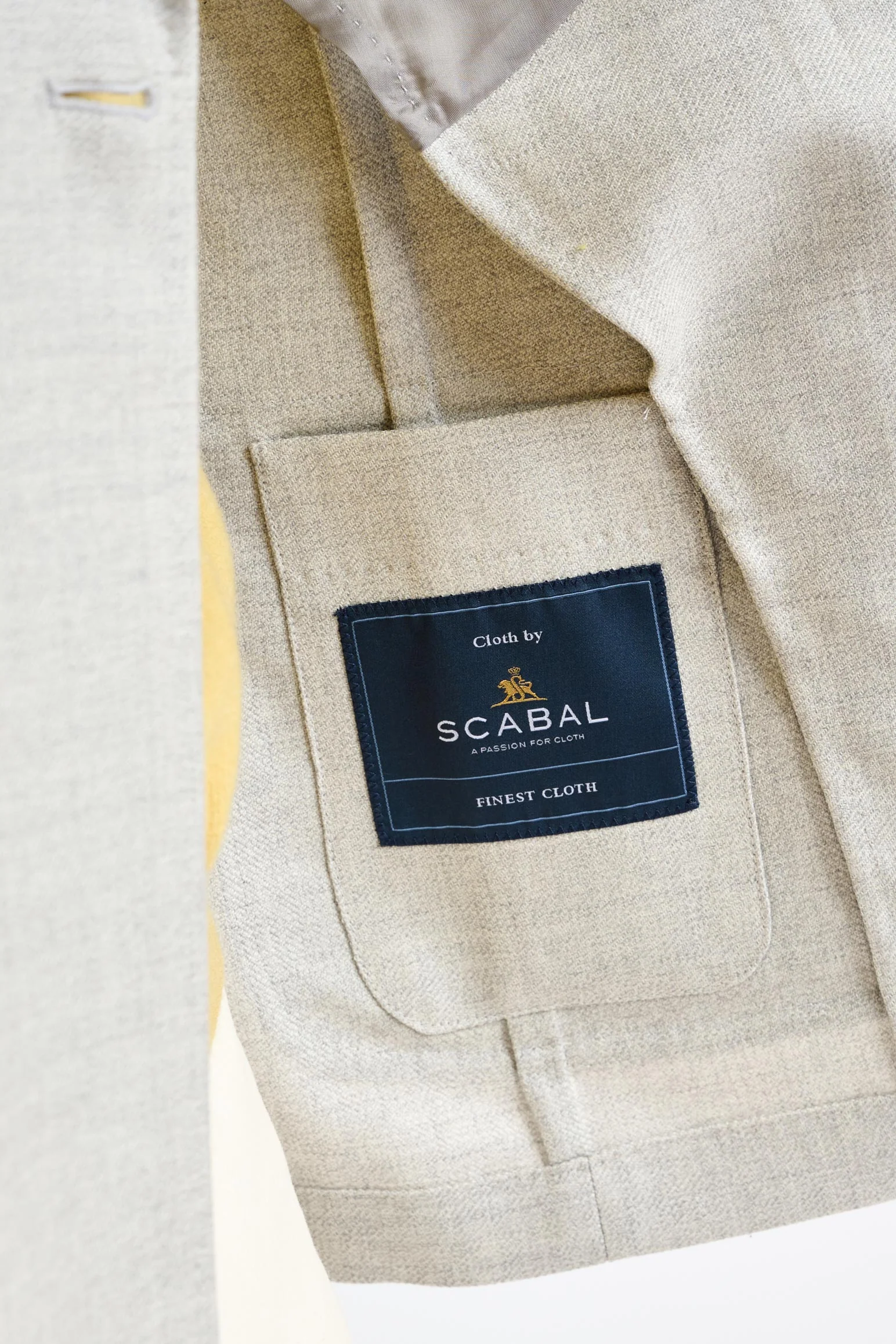 Light Grey Wool Kenton Jacket Harmony - Image 4