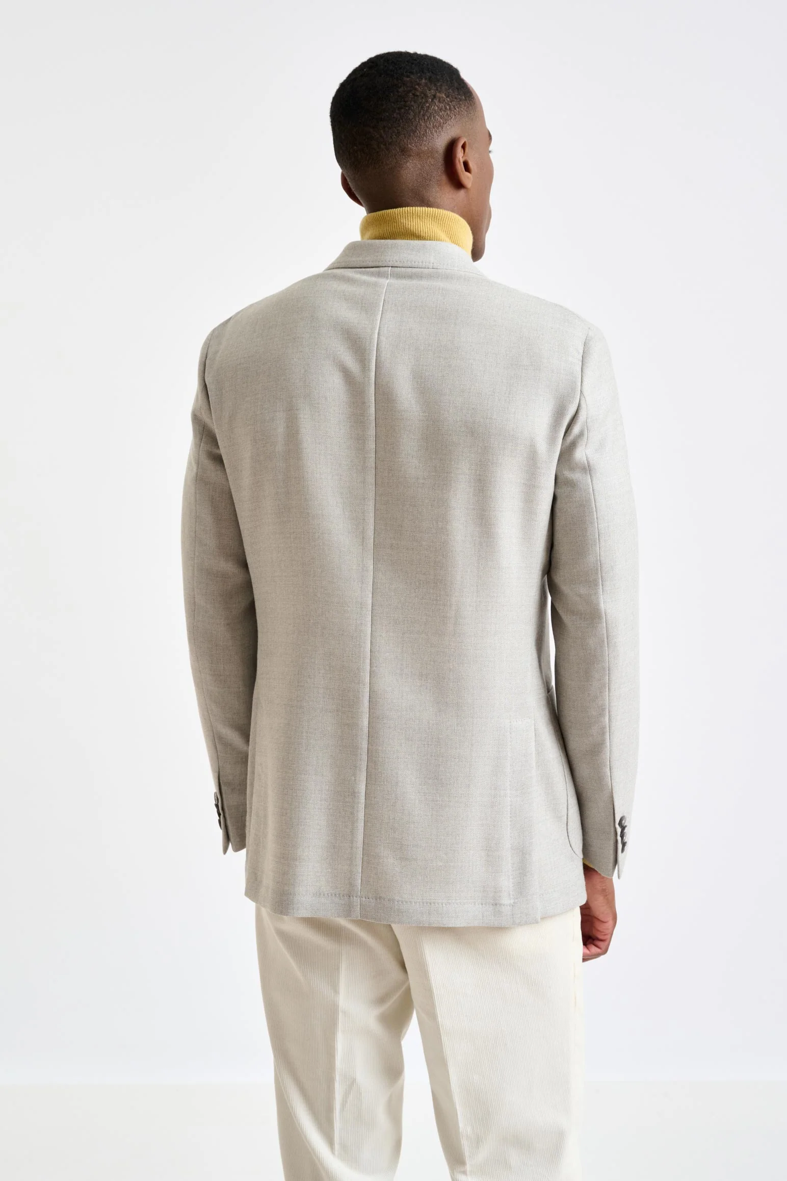 Light Grey Wool Kenton Jacket Harmony - Image 7