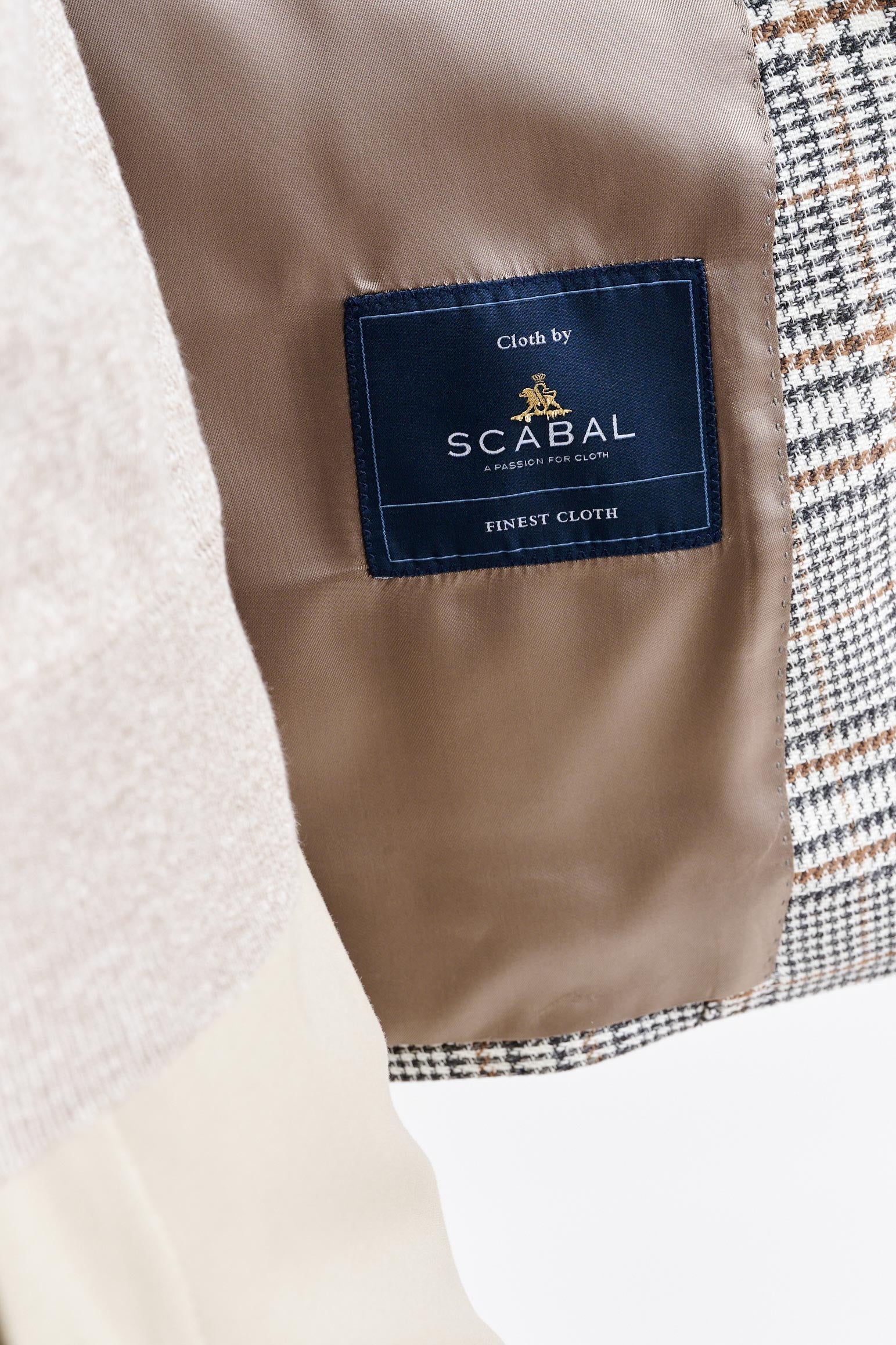 Light Grey Wool & Linen Kenton Jacket Riviera Trend - Image 4