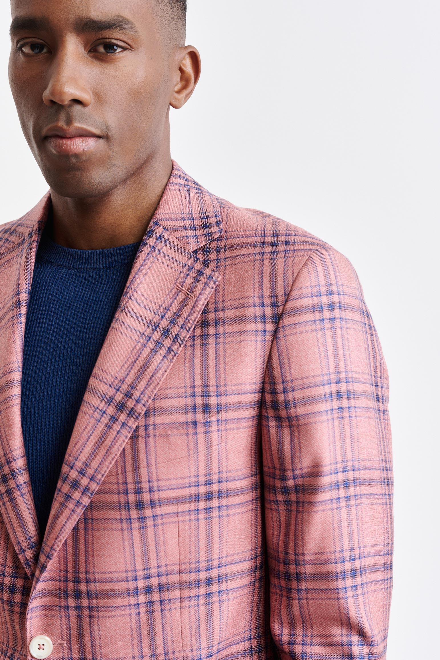 Light Pink Wool & Silk Soho Jacket Nobility - Image 6