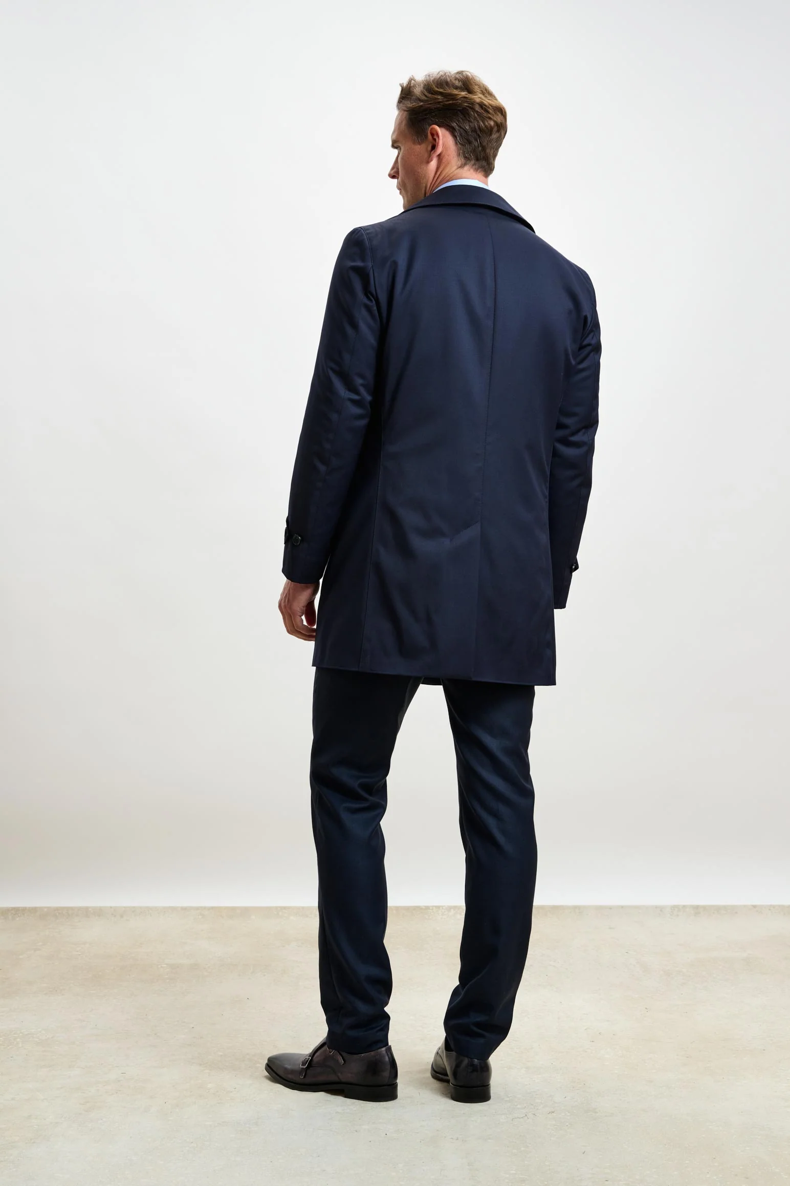Navy Lomond Raincoat - Image 4
