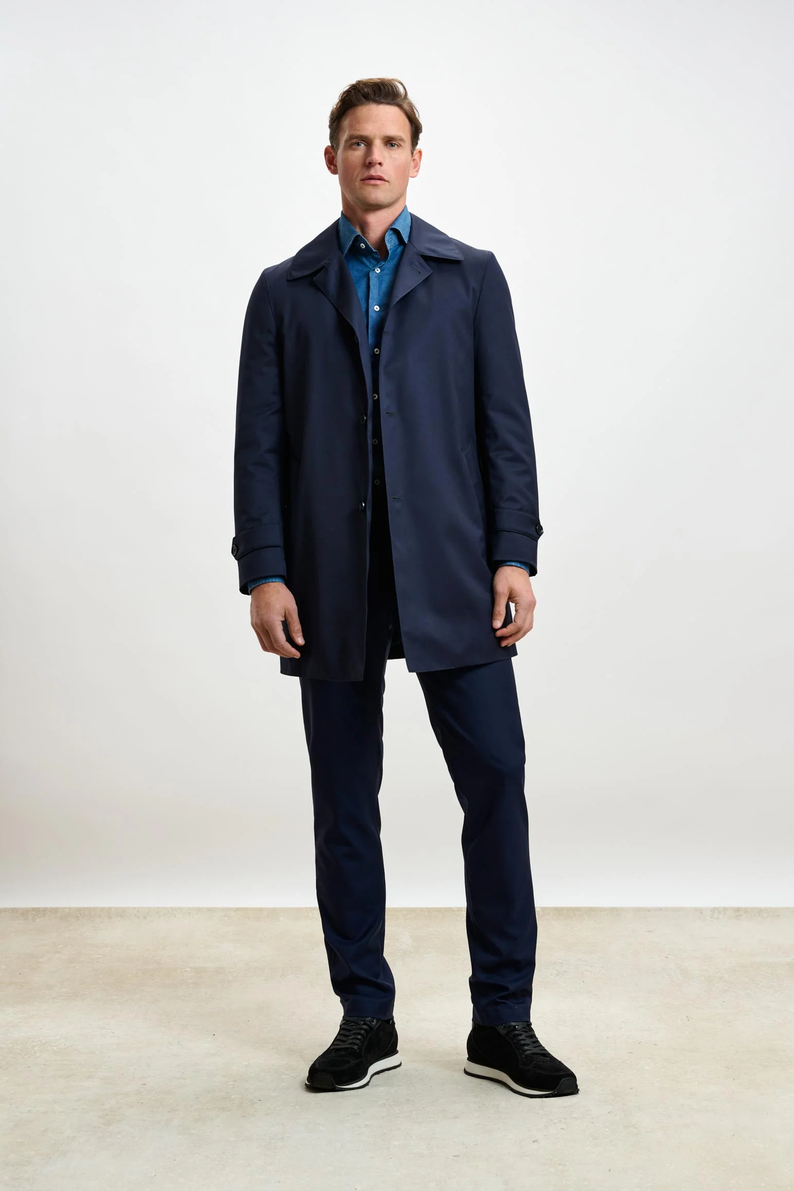 Navy Lomond Raincoat - Image 5
