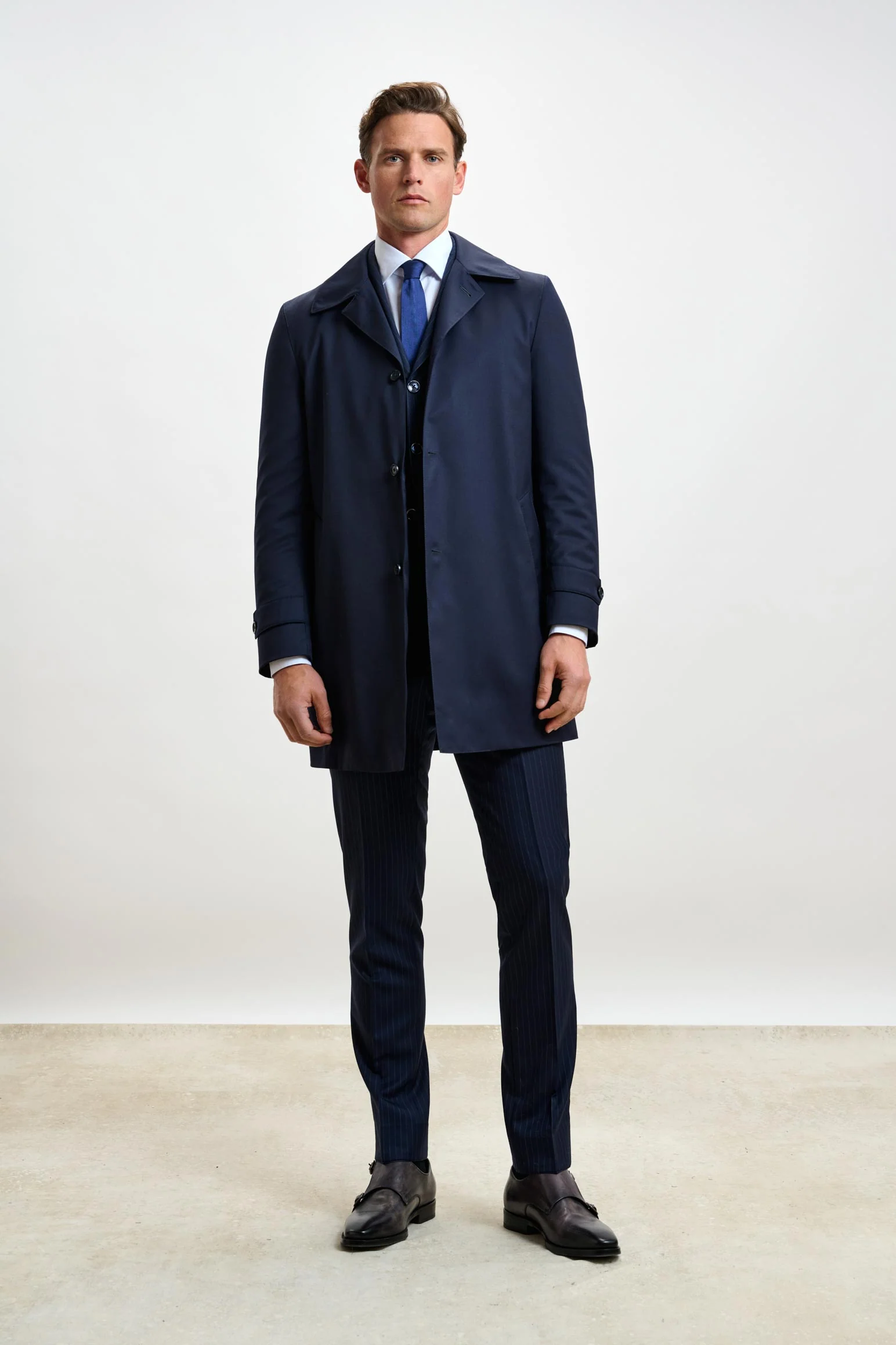 Navy Lomond Raincoat - Image 7