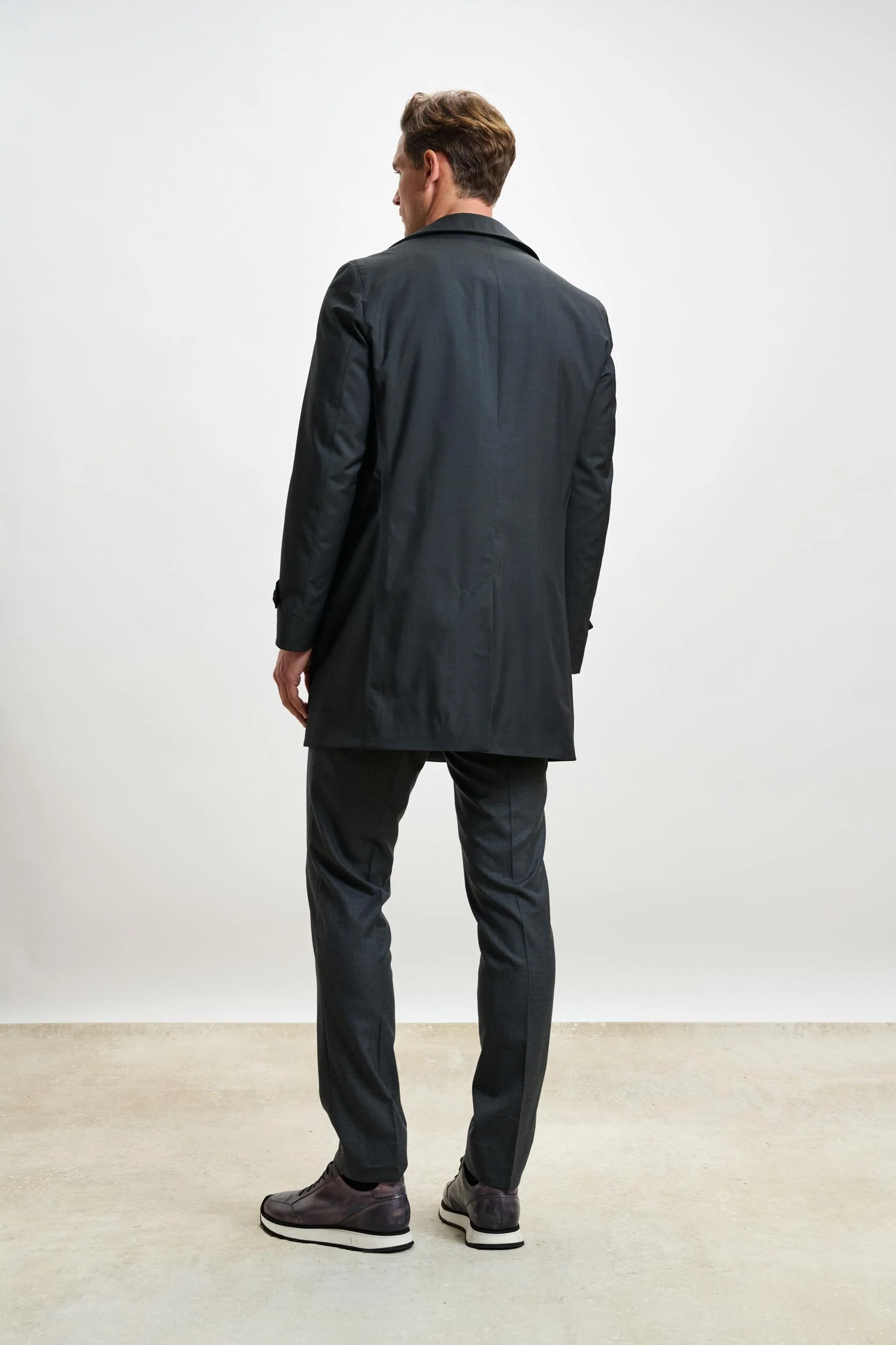 Dark Grey Lomond Raincoat - Image 3