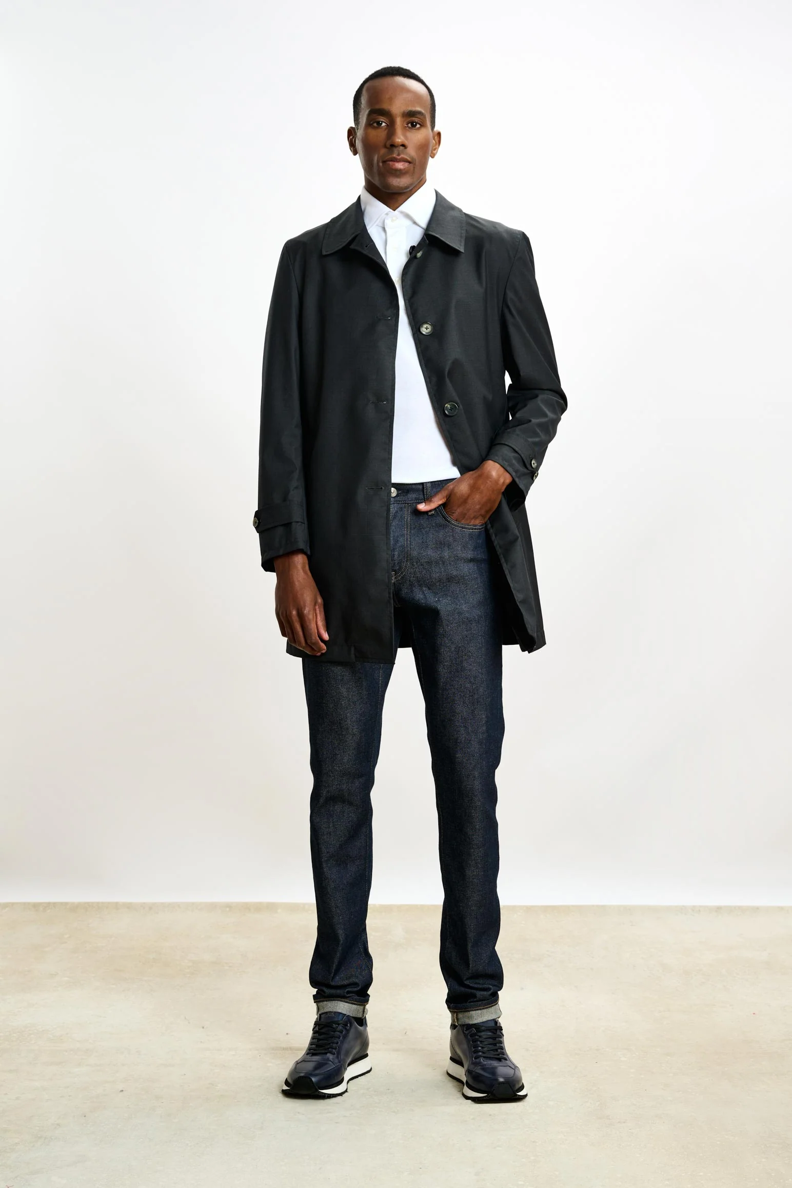 Dark Grey Lomond Reversible Raincoat