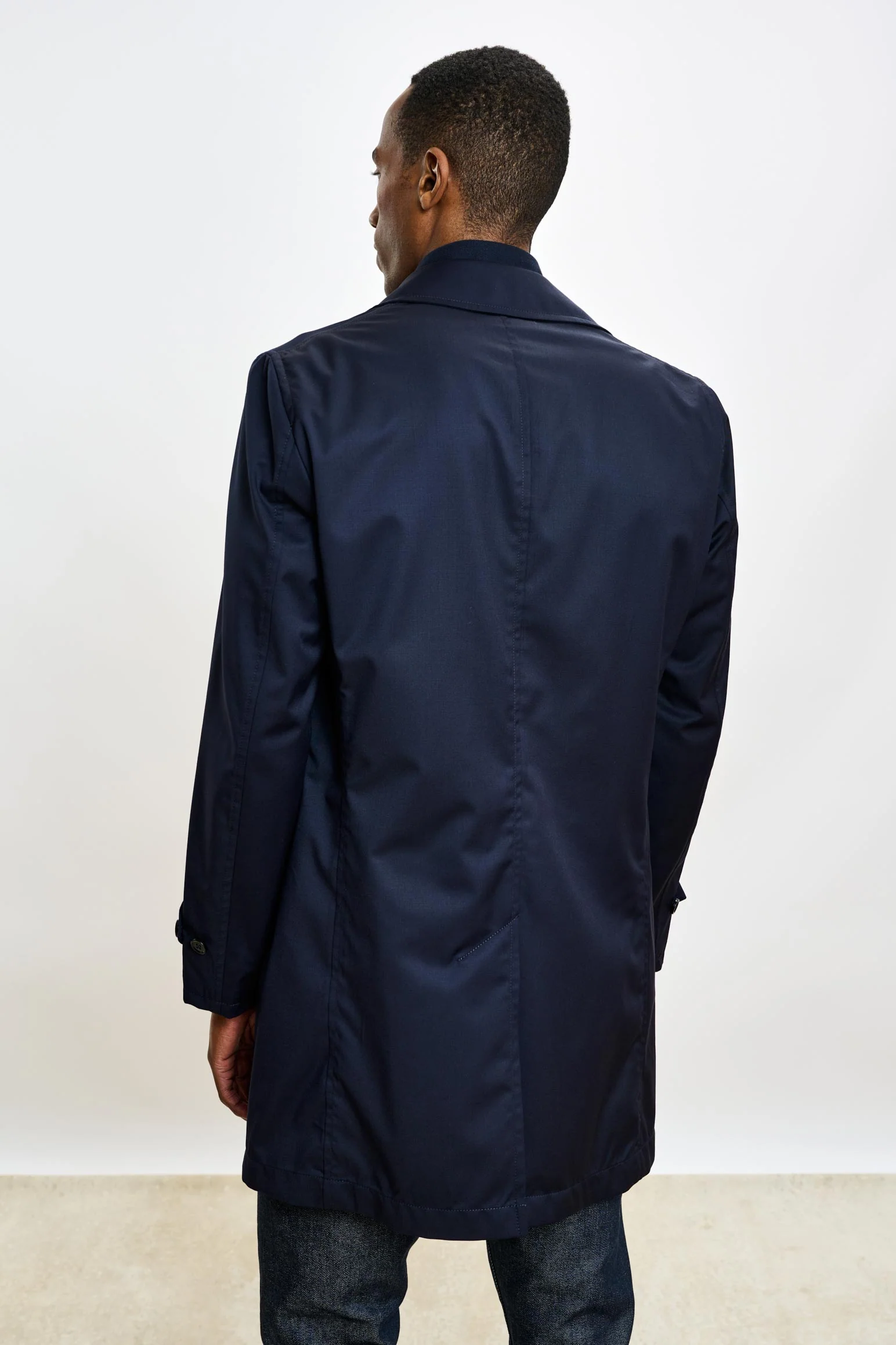 Navy Lomond Reversible Raincoat - Image 6