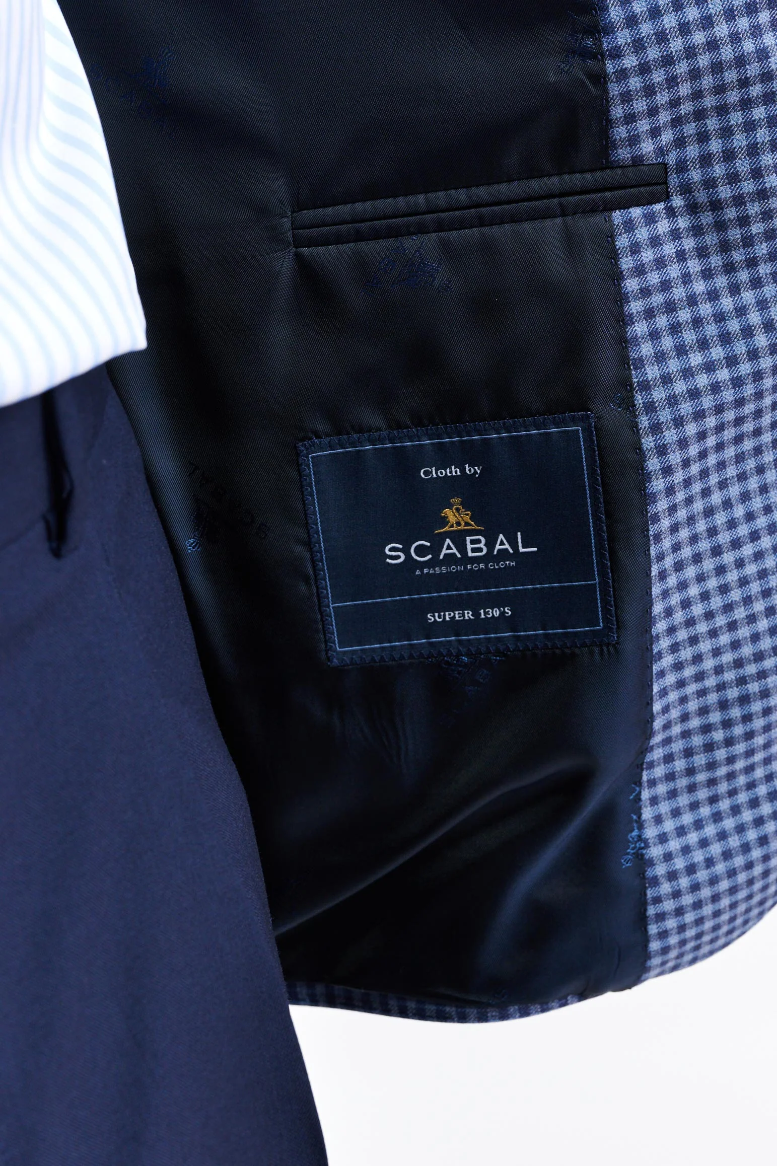 Medium Blue 100% Wool Soho Jacket Jazz - Image 4