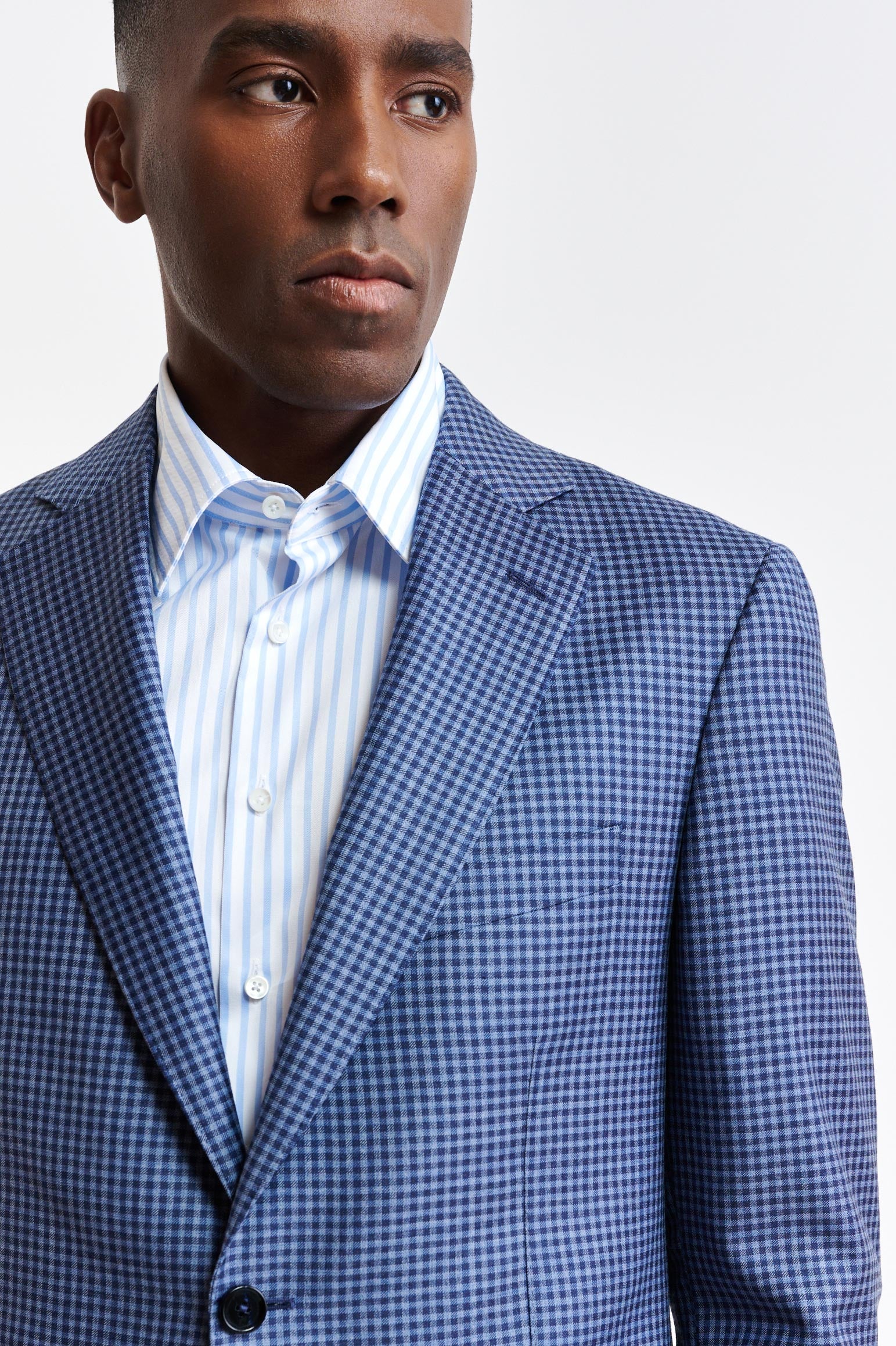Medium Blue 100% Wool Soho Jacket Jazz - Image 6