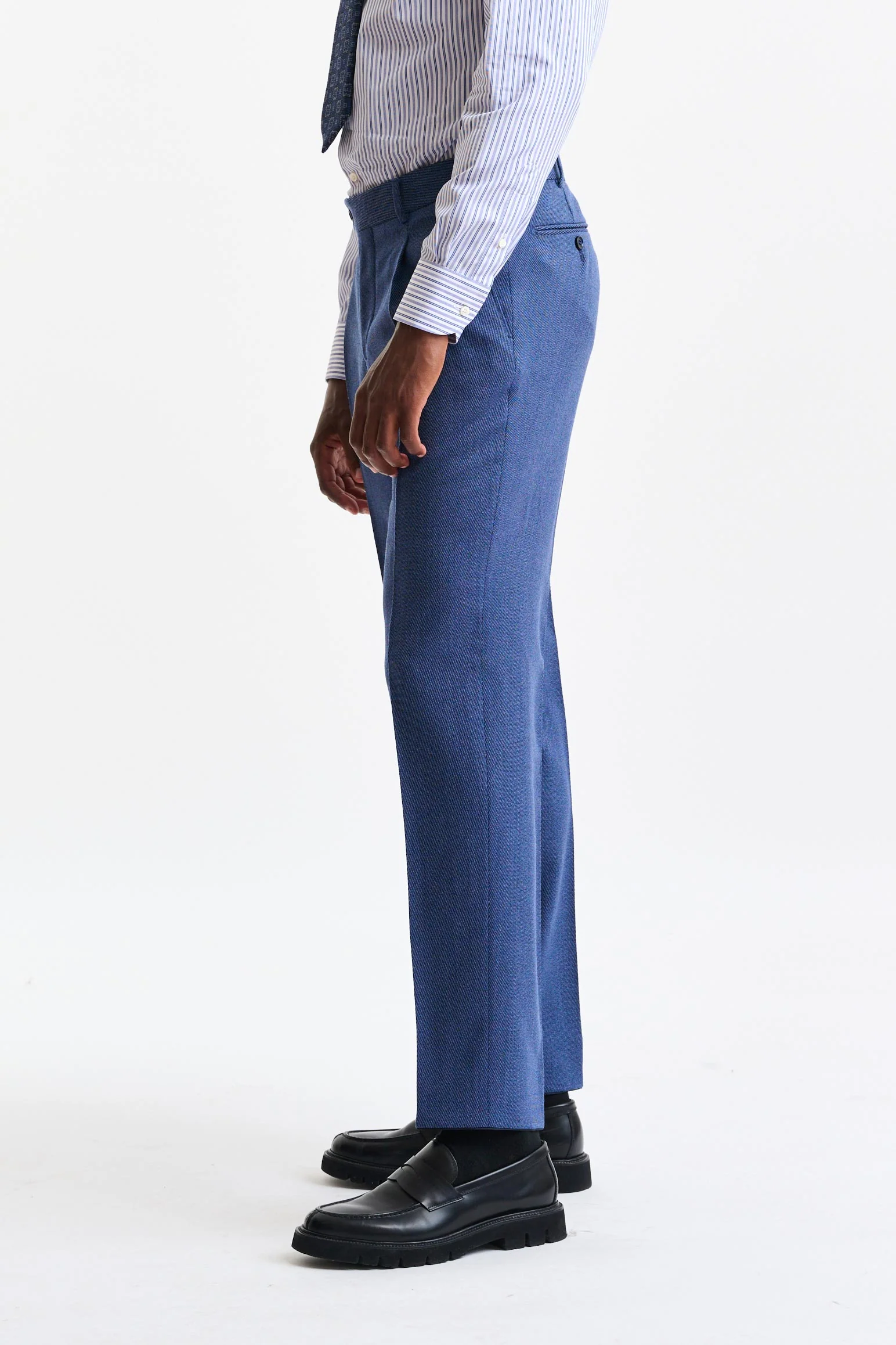 Medium Blue Wool Soho Suit Freestyle - Image 11