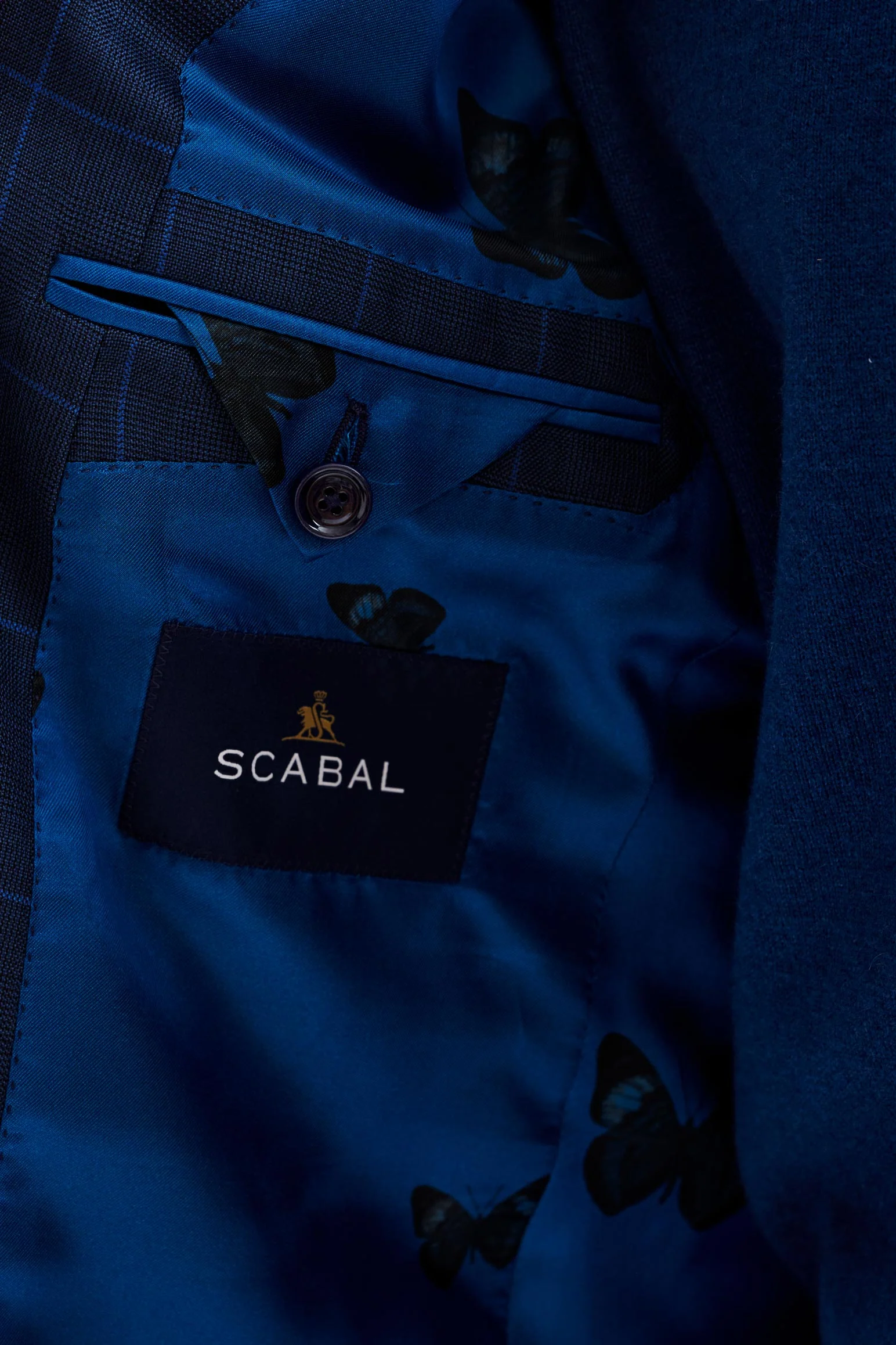 Medium Blue Wool Soho Suit Savile Row Classics - Image 4