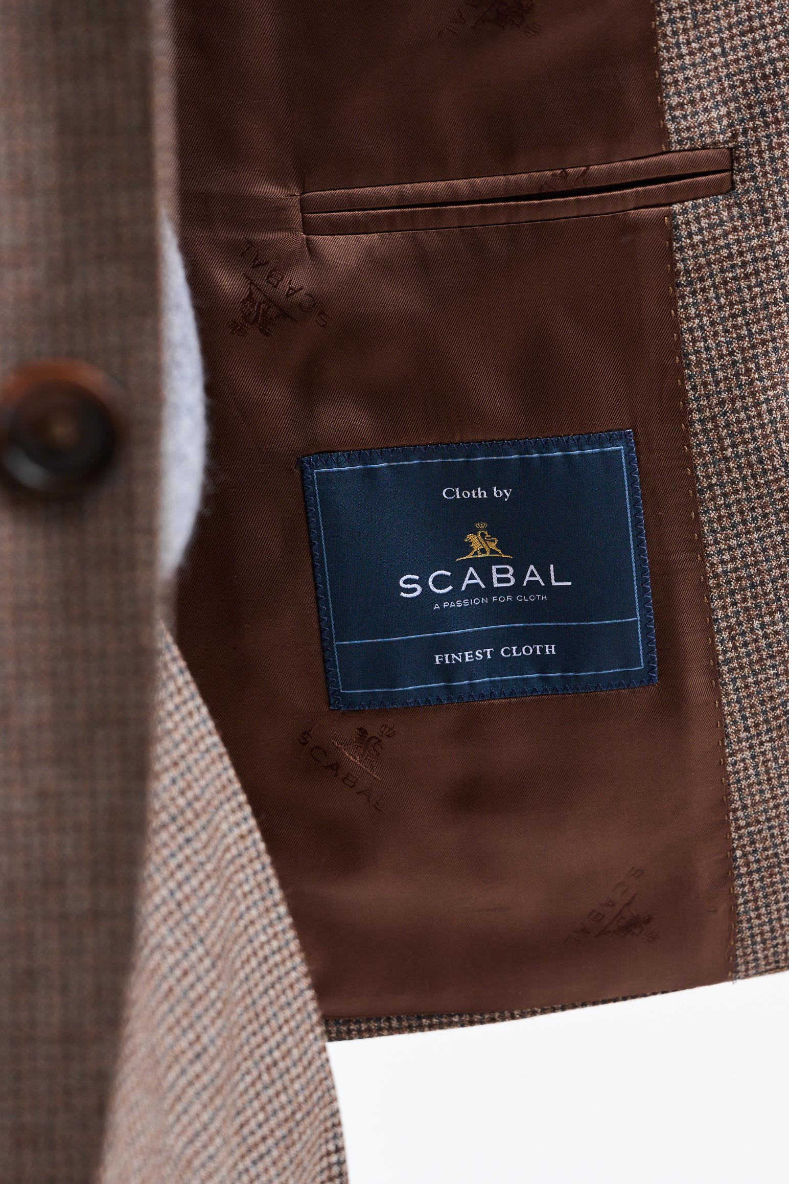 Medium Brown 100% Wool Soho Jacket Freestyle - Image 4