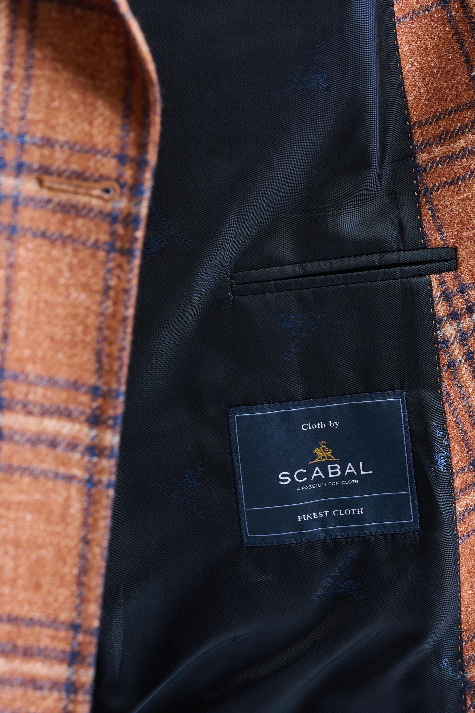 Medium Brown Wool and Linen Soho Jacket Trend - Image 4