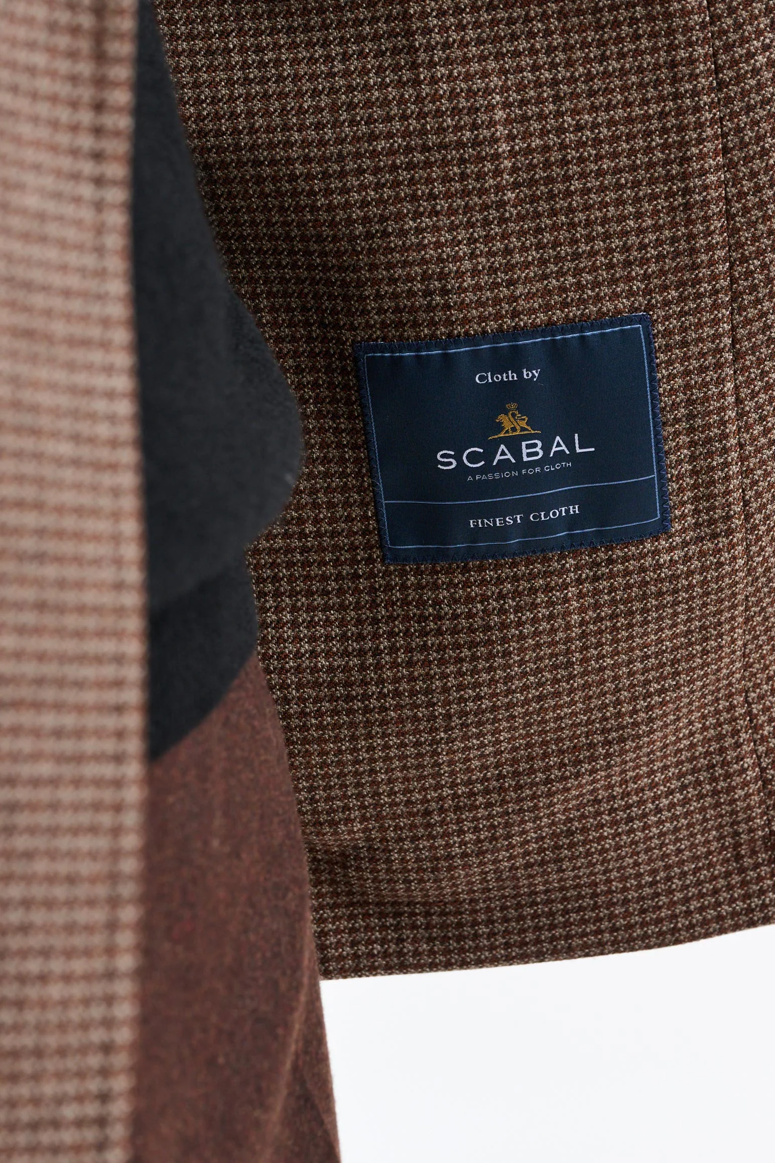 Medium Brown Wool Soho Jacket Autumn Leaves - Image 4