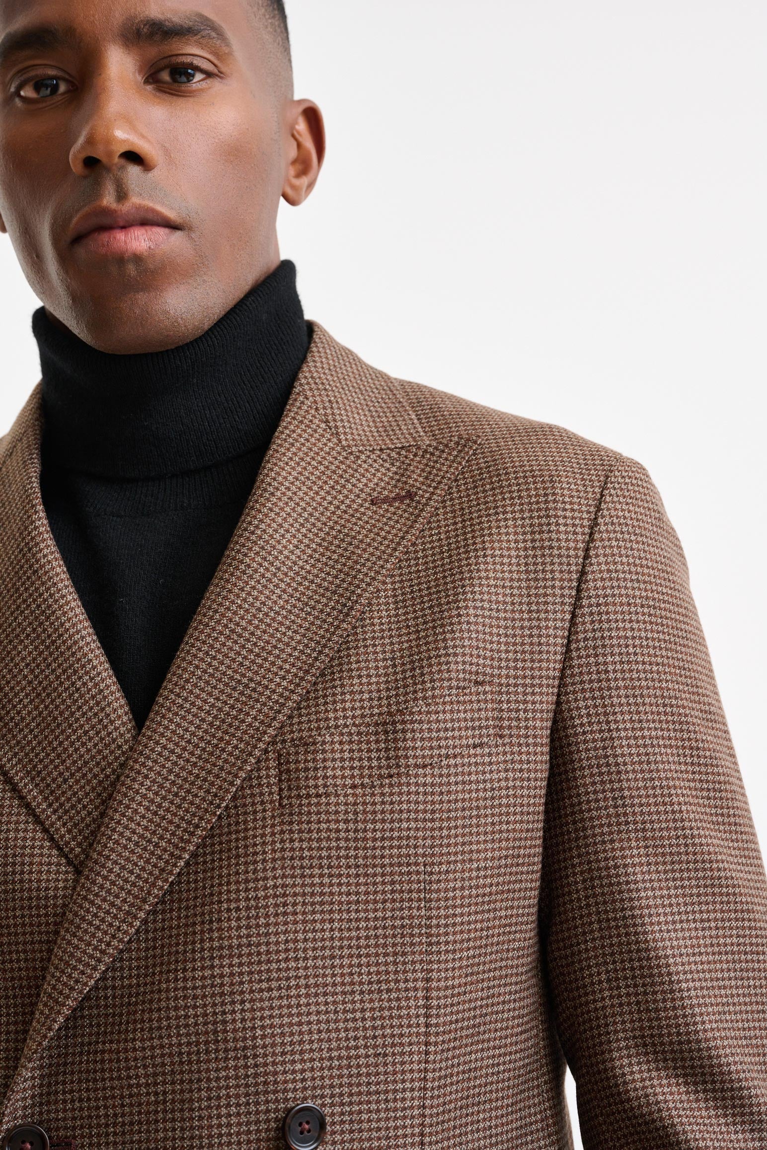 Medium Brown Wool Soho Jacket Autumn Leaves - Image 7
