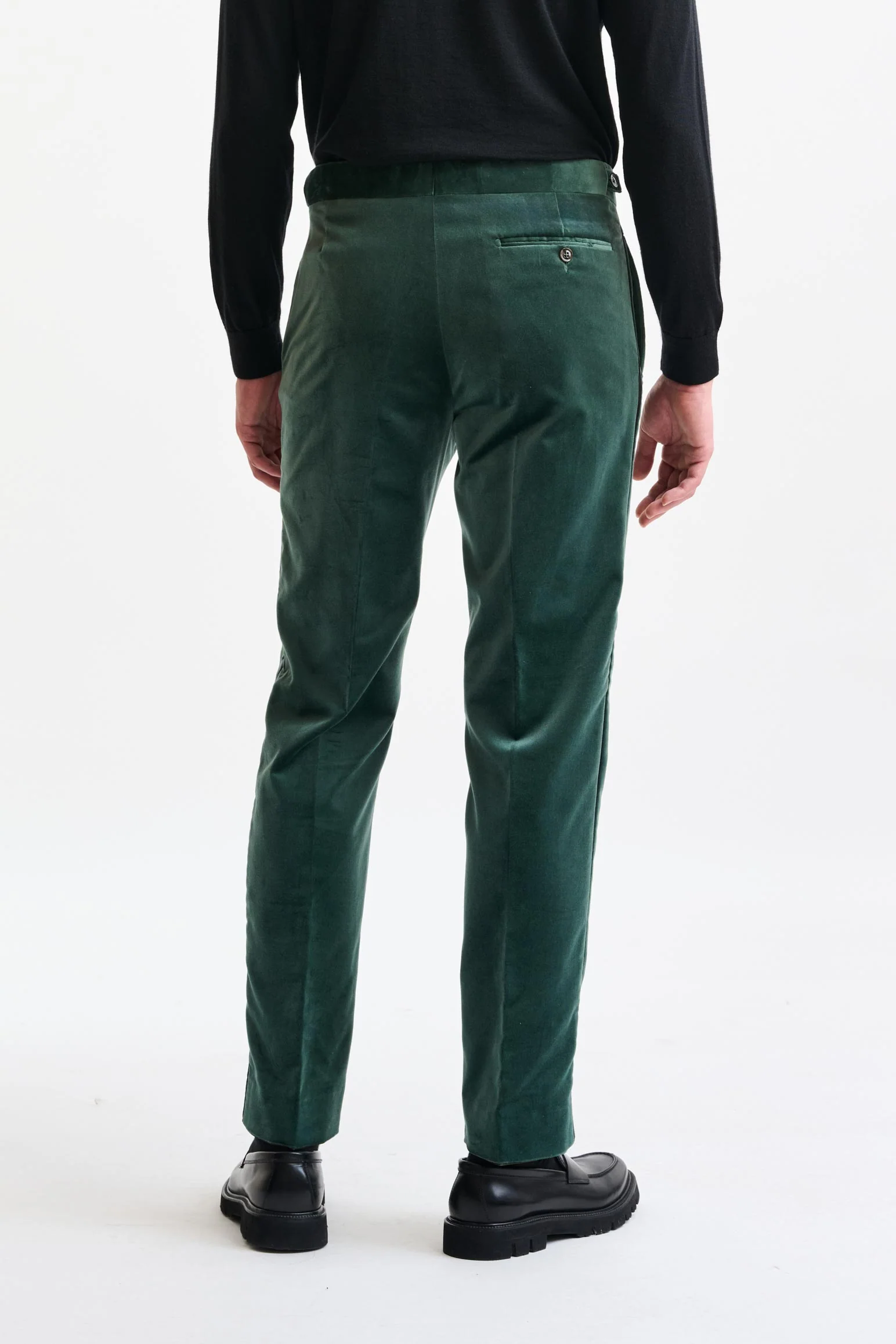 Green Soho Suit Fine Velvet - Image 14
