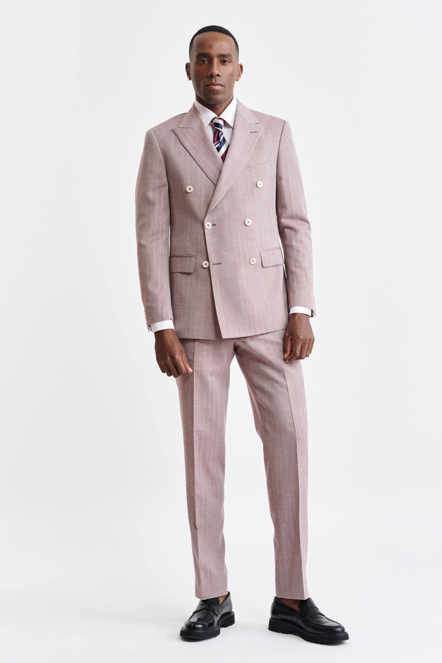 Medium Red Wool & Cashmere Soho Suit Jazz