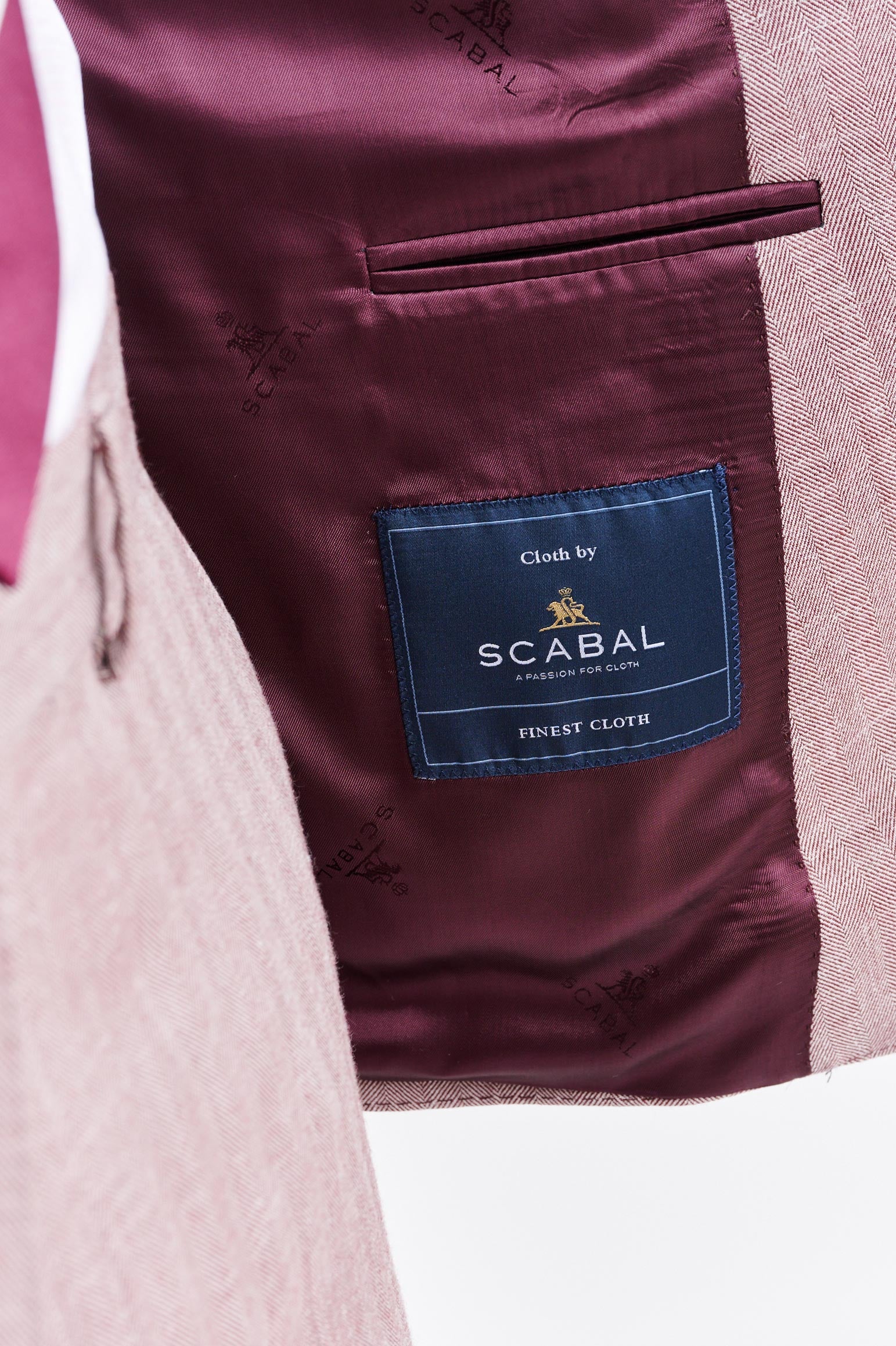 Medium Red Wool & Cashmere Soho Suit Jazz - Image 4