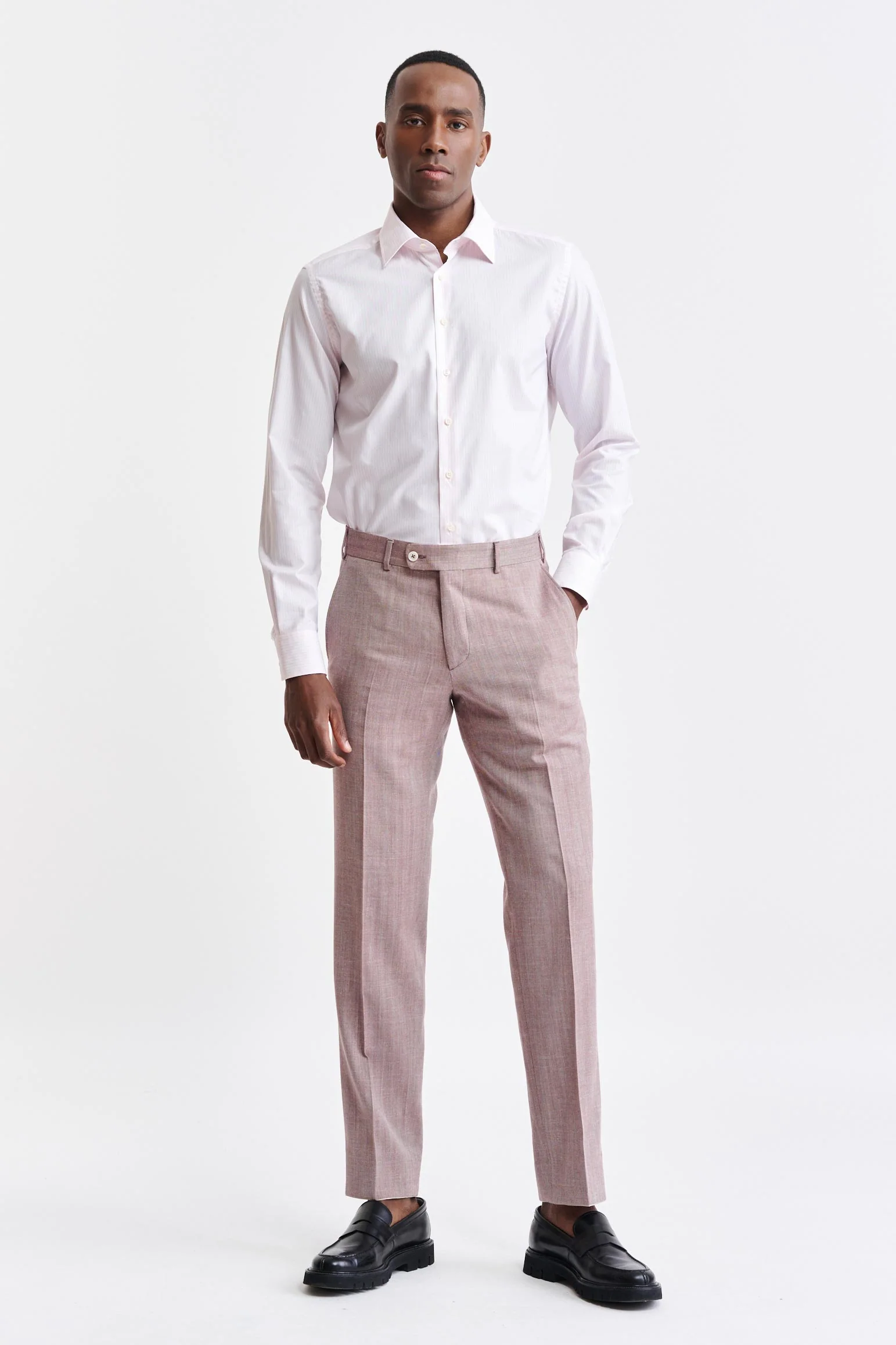 Medium Red Wool & Cashmere Soho Suit Jazz - Image 8