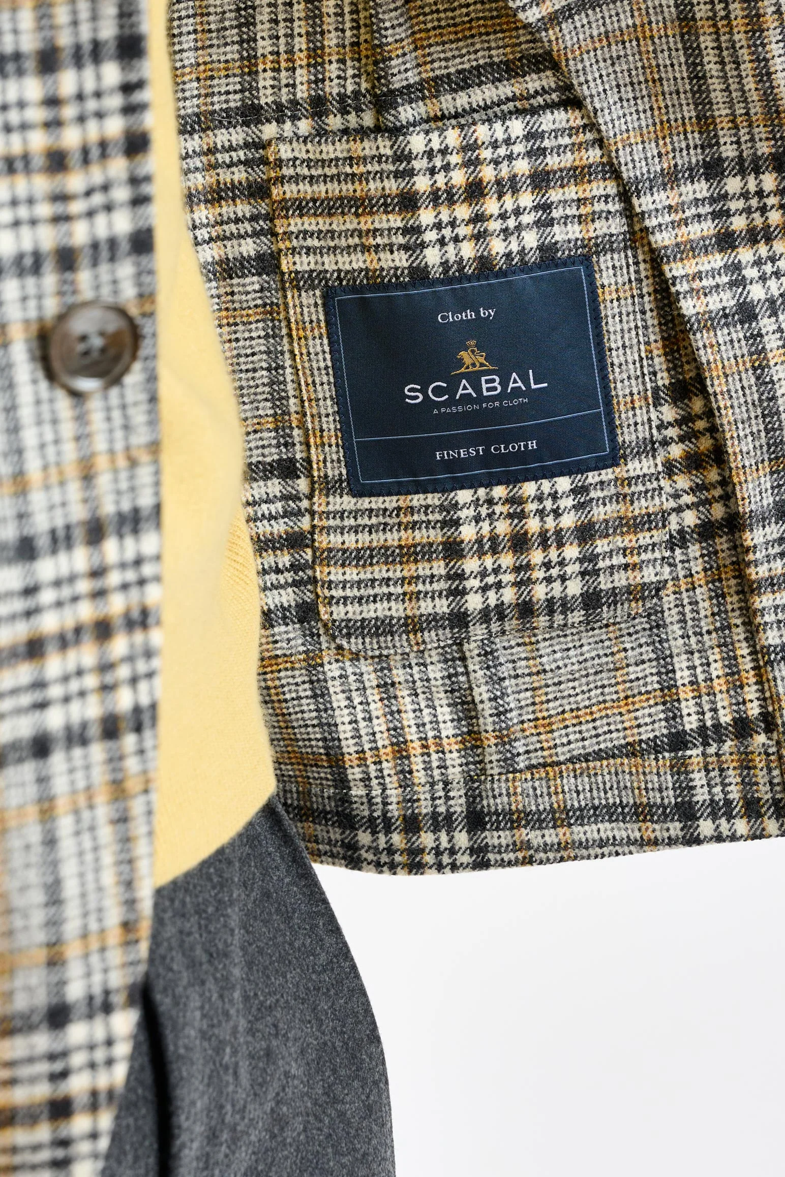 Mid-Grey Wool Kenton Jacket Escape - Image 4