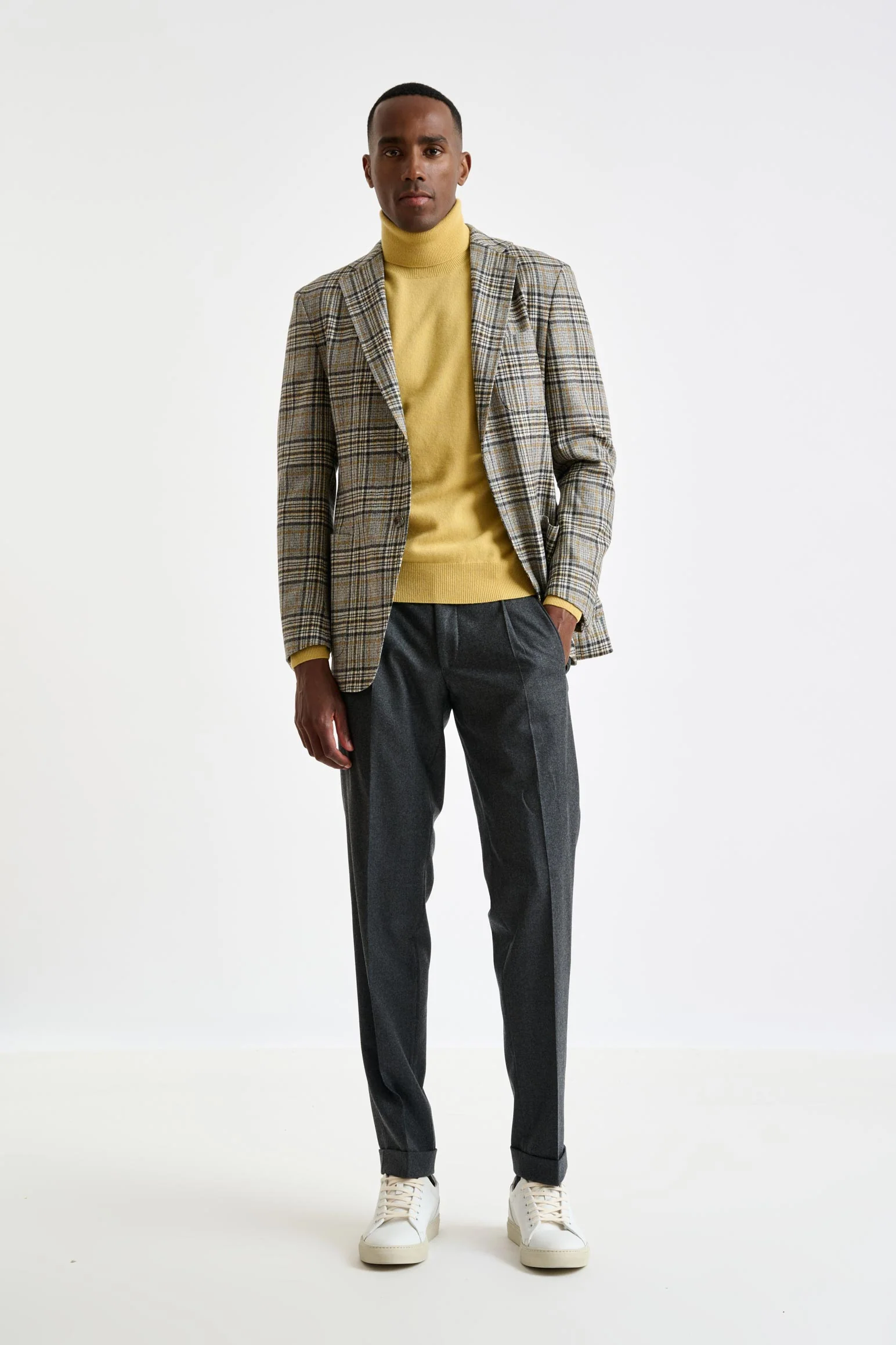 Mid-Grey Wool Kenton Jacket Escape - Image 5