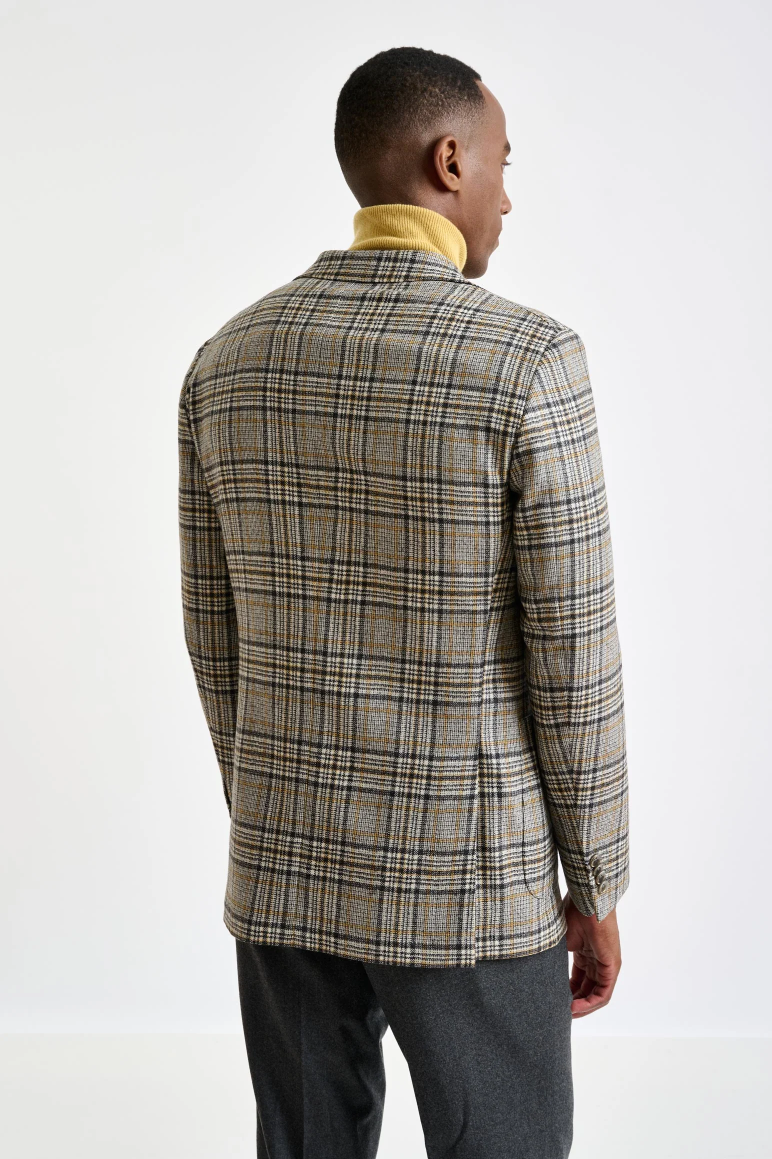 Mid-Grey Wool Kenton Jacket Escape - Image 7