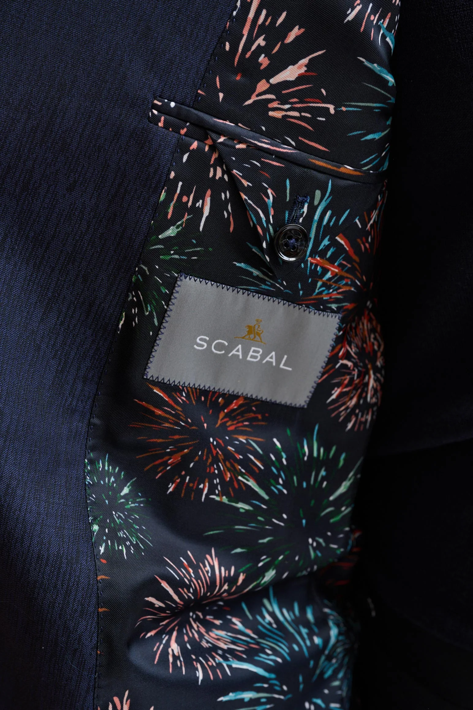 Midnight Blue Wool Soho Jacket Freestyle - Image 4