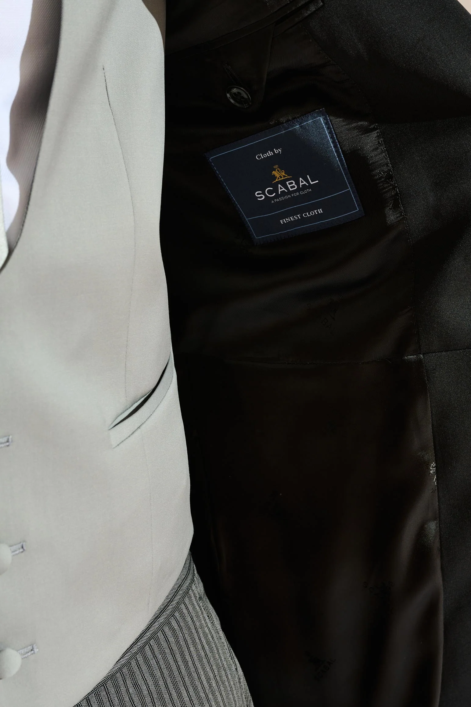 Black Morning Coat New Deluxe - Image 3