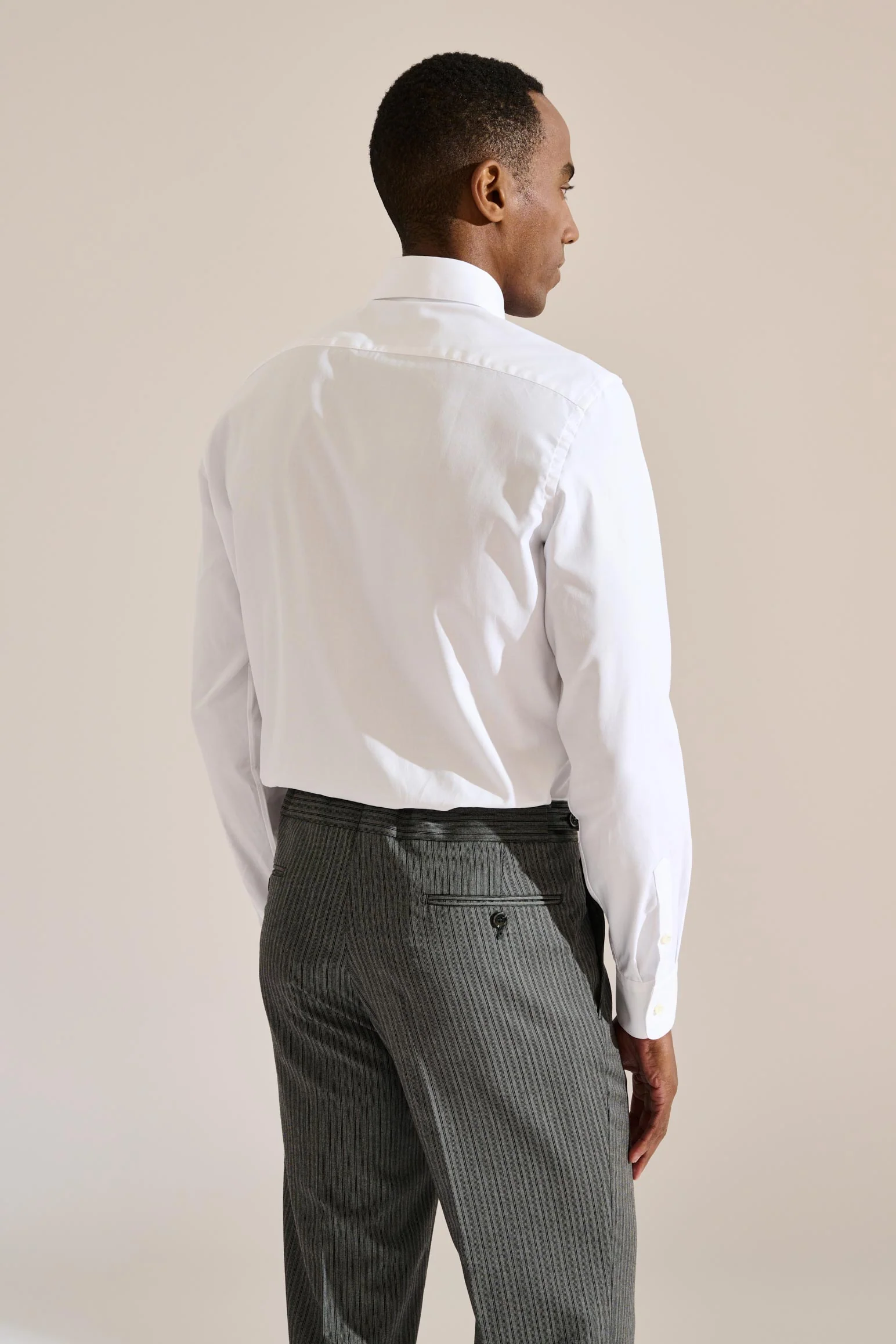 Stripped Grey Morning Suit Trousers Festival - Image 3