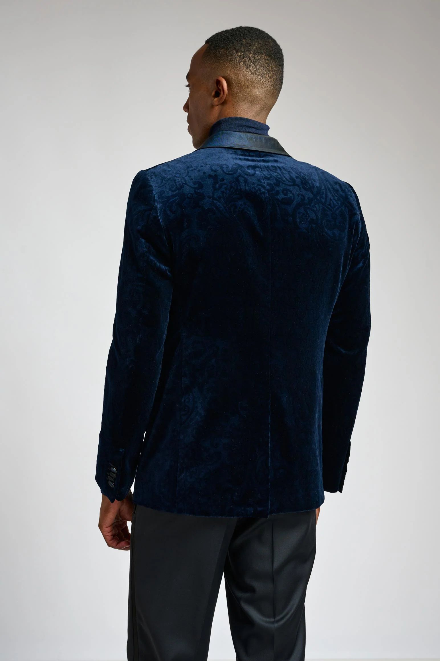 Navy Velvet Tuxedo Festival - Image 3
