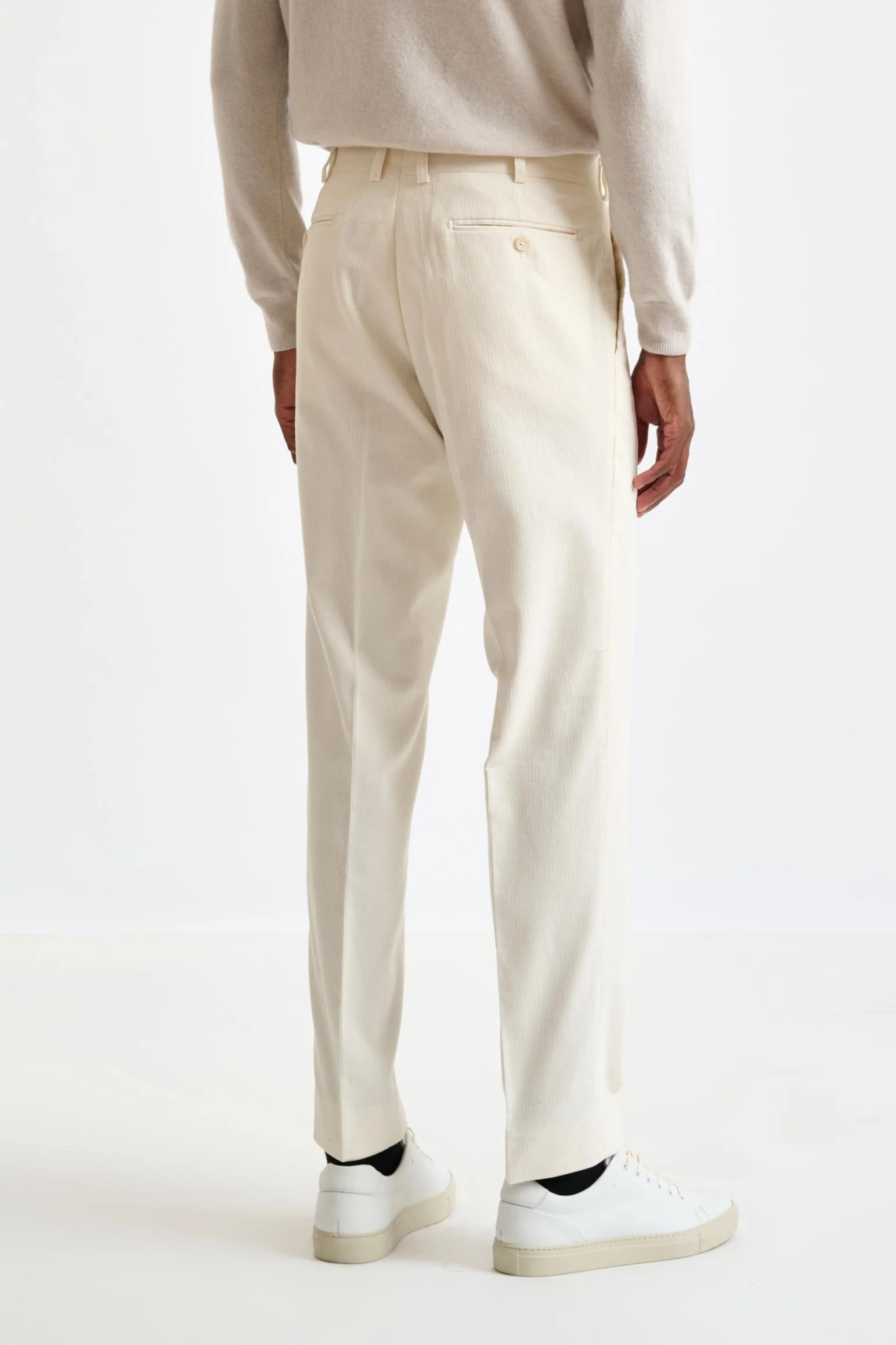 Off-White Cotton Farley Trousers Corduroy - Image 3