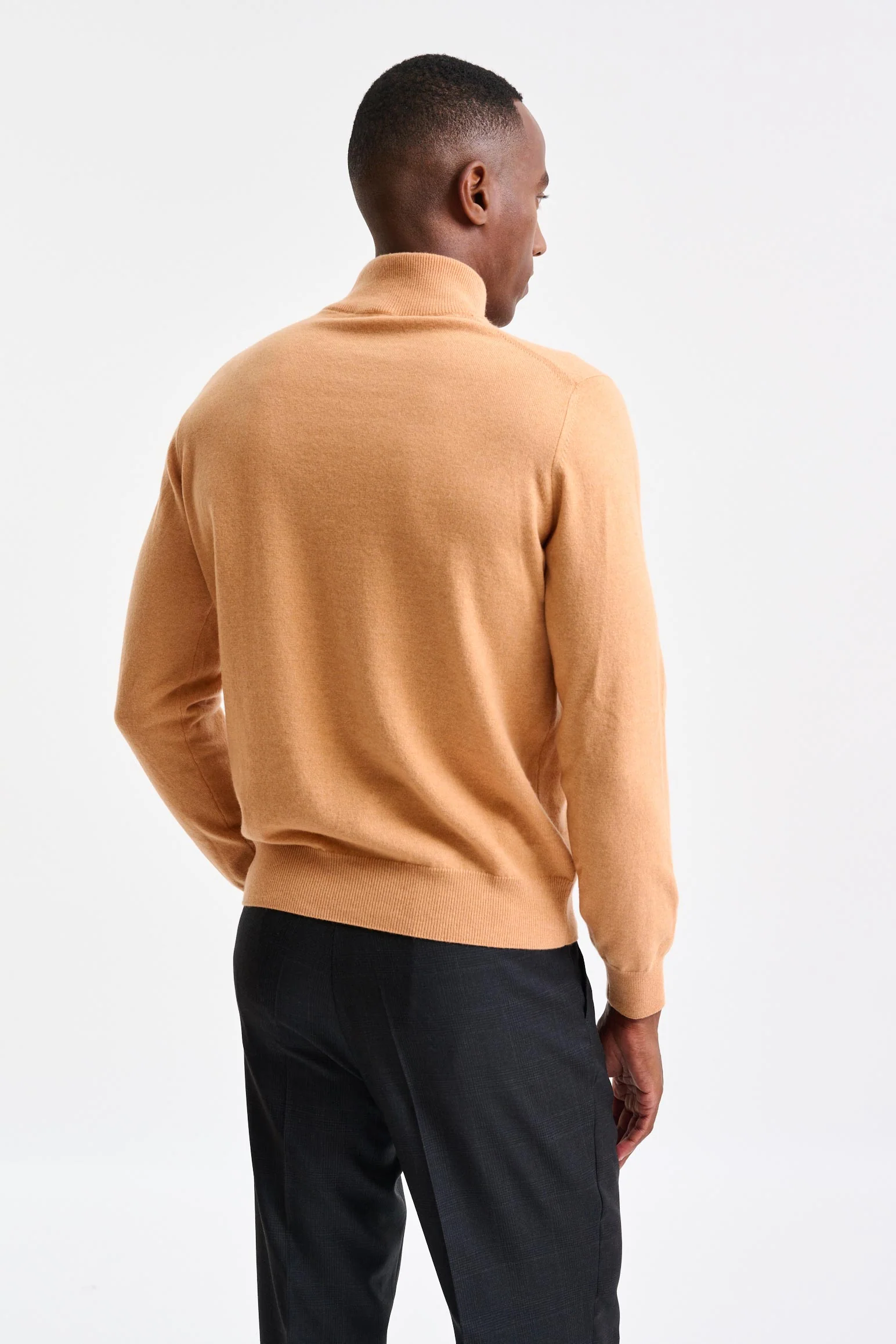 Apricot 100% Cashmere Evanton High Rollneck Knitwear - Image 5