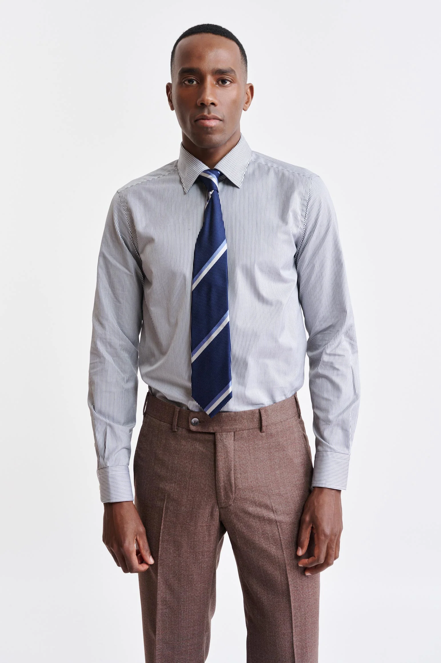 Petrol Blue 100% Silk Selection 3 Tie - Image 2