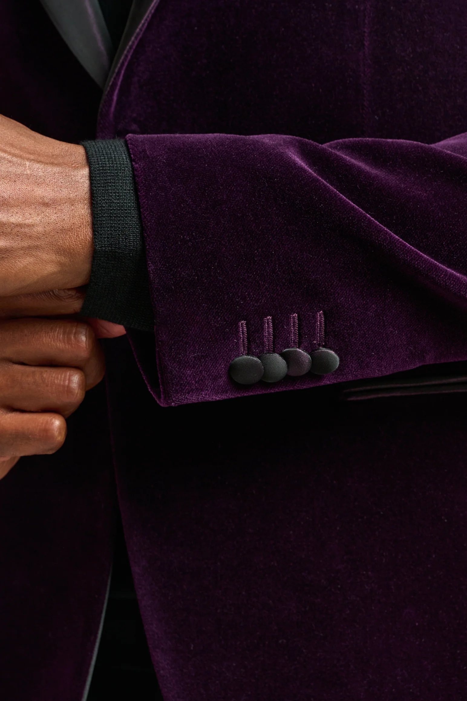 Purple Velvet Kenton Tuxedo - Image 5