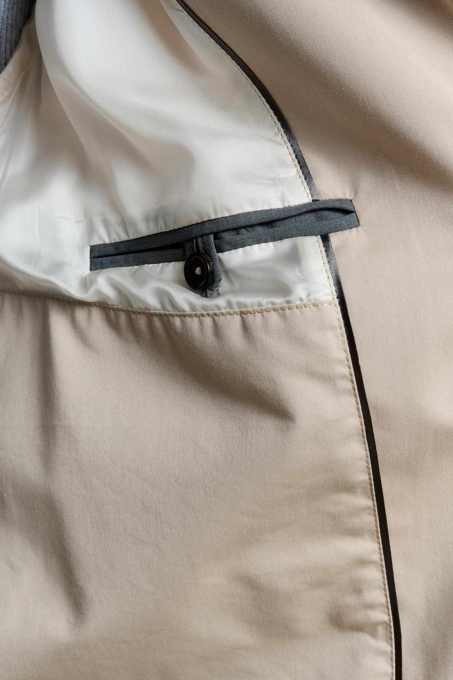 Beige Rannoch Cotton Tech Car Coat - Image 5