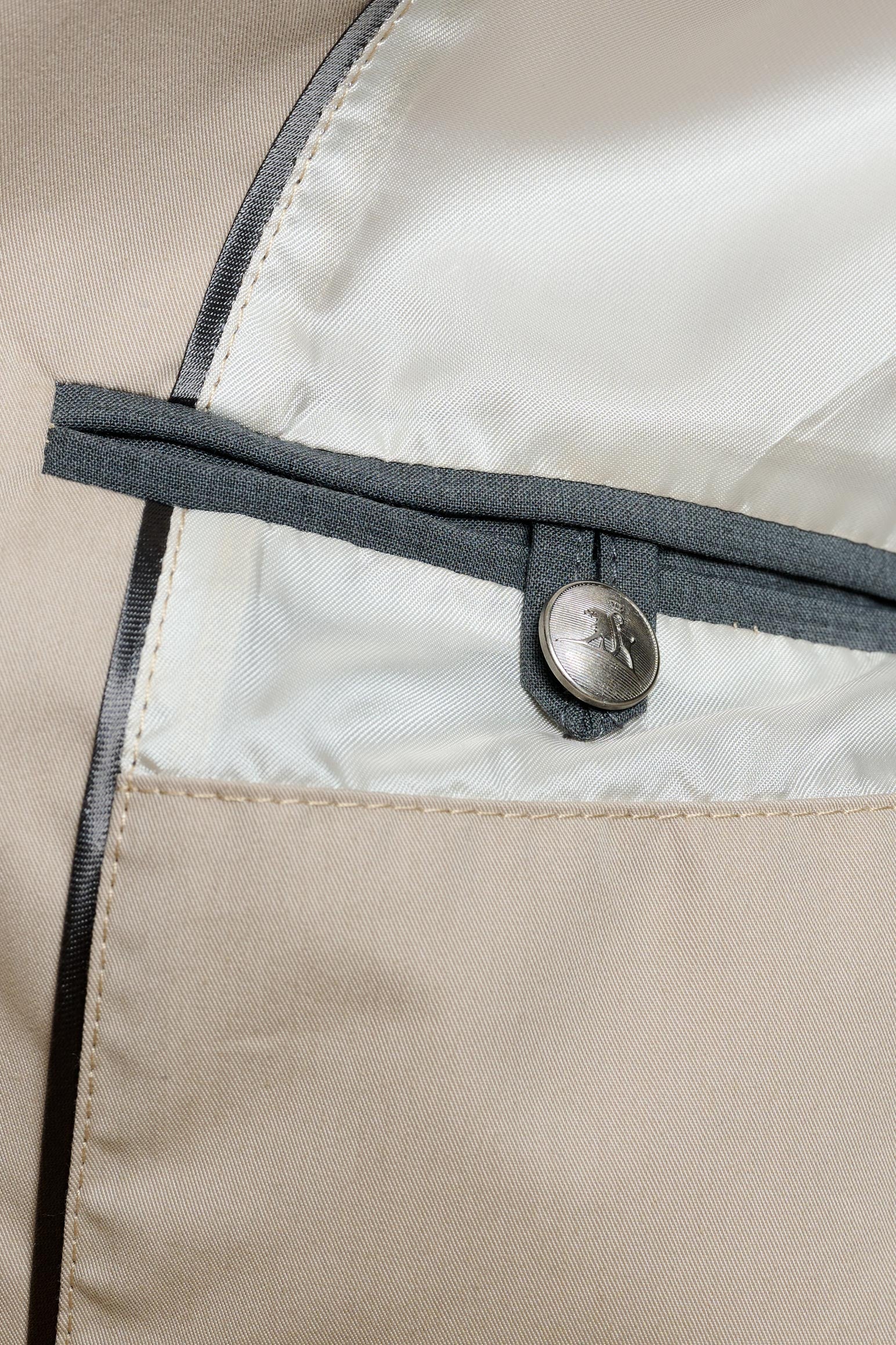 Beige Rannoch Cotton Tech Car Coat - Image 6