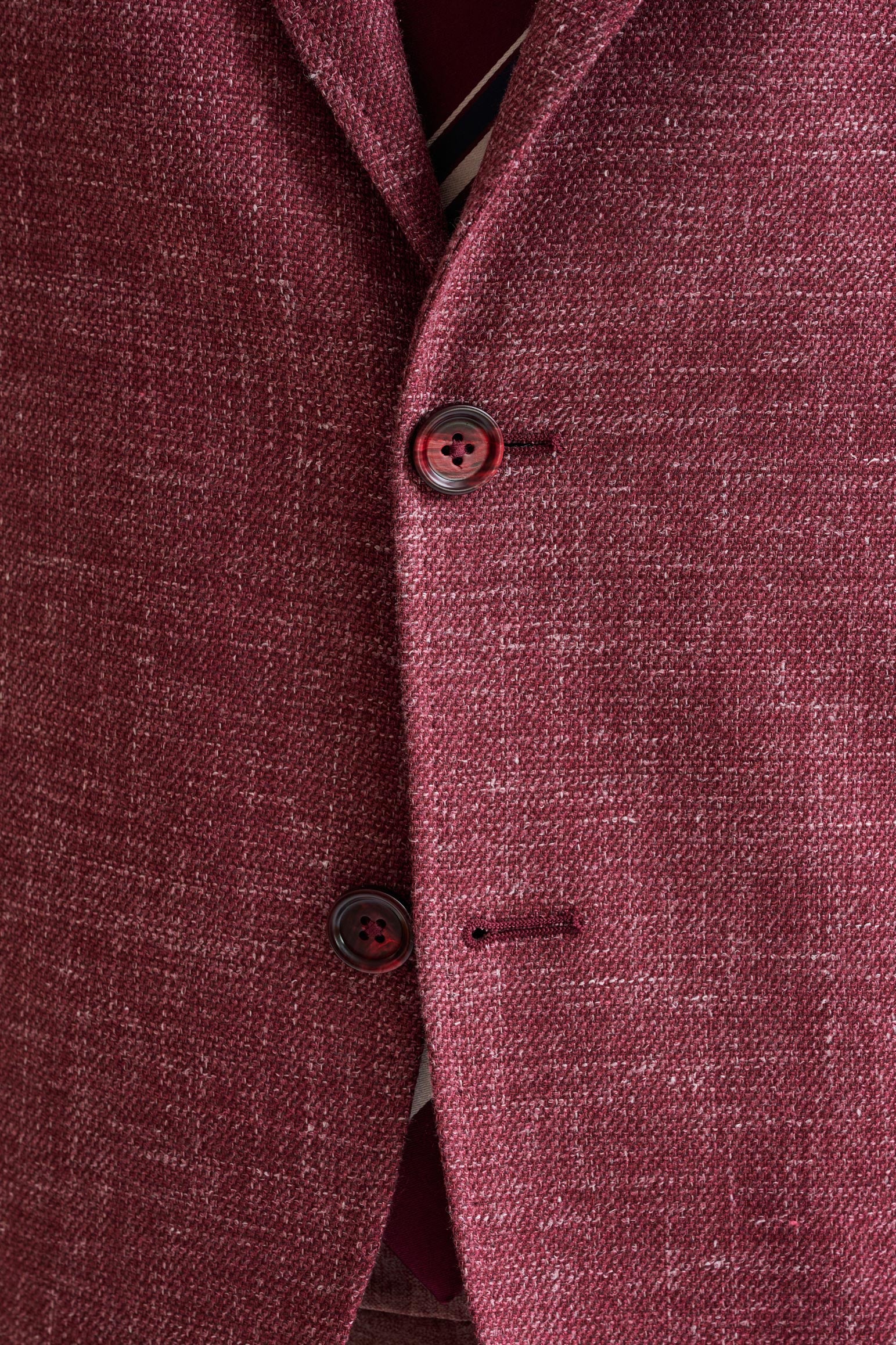 Raspberry Wool & Silk Kenton Jacket Amalfi Trend - Image 3