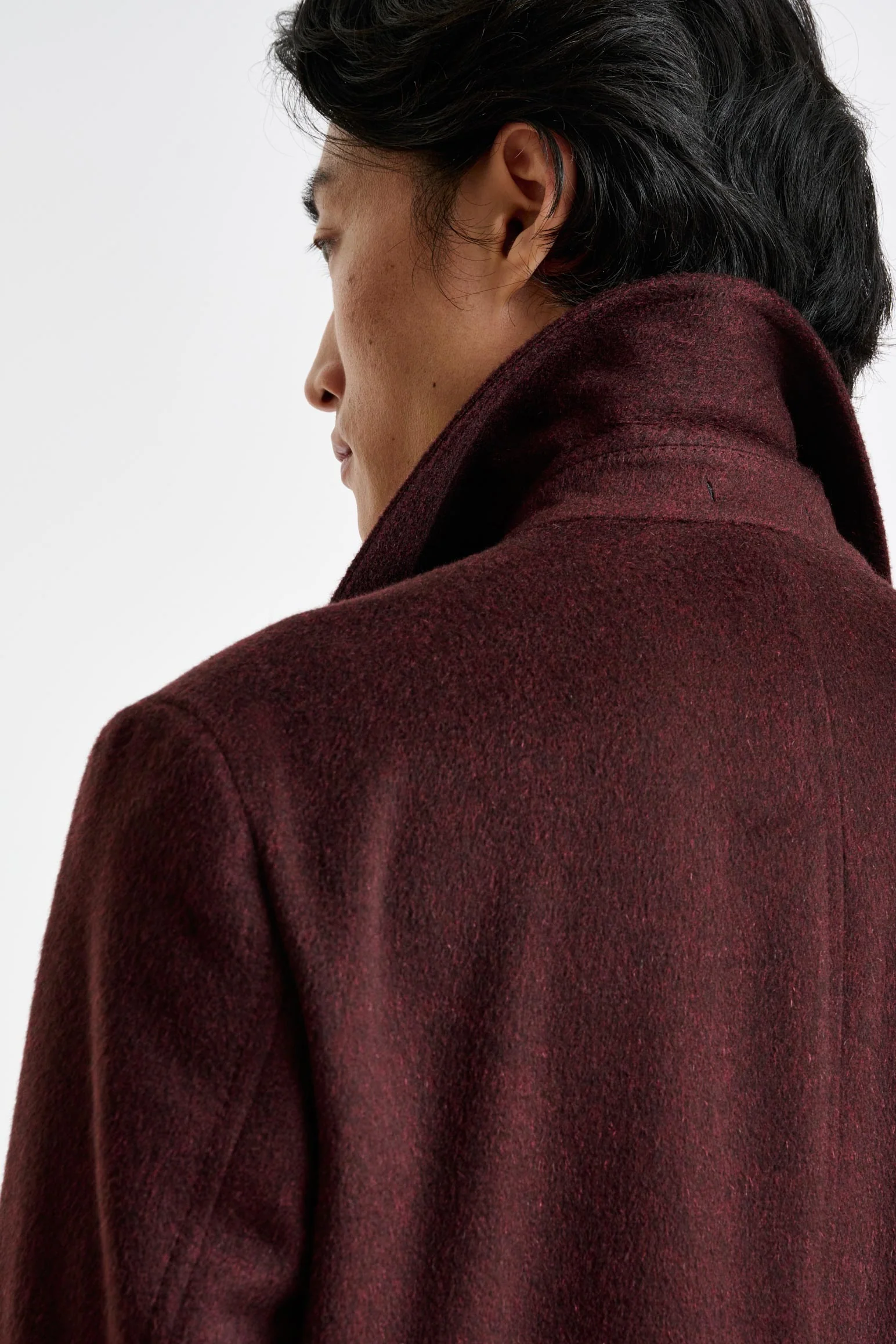 Red 100% Cashmere Sheffield Overcoat Zeus - Image 5