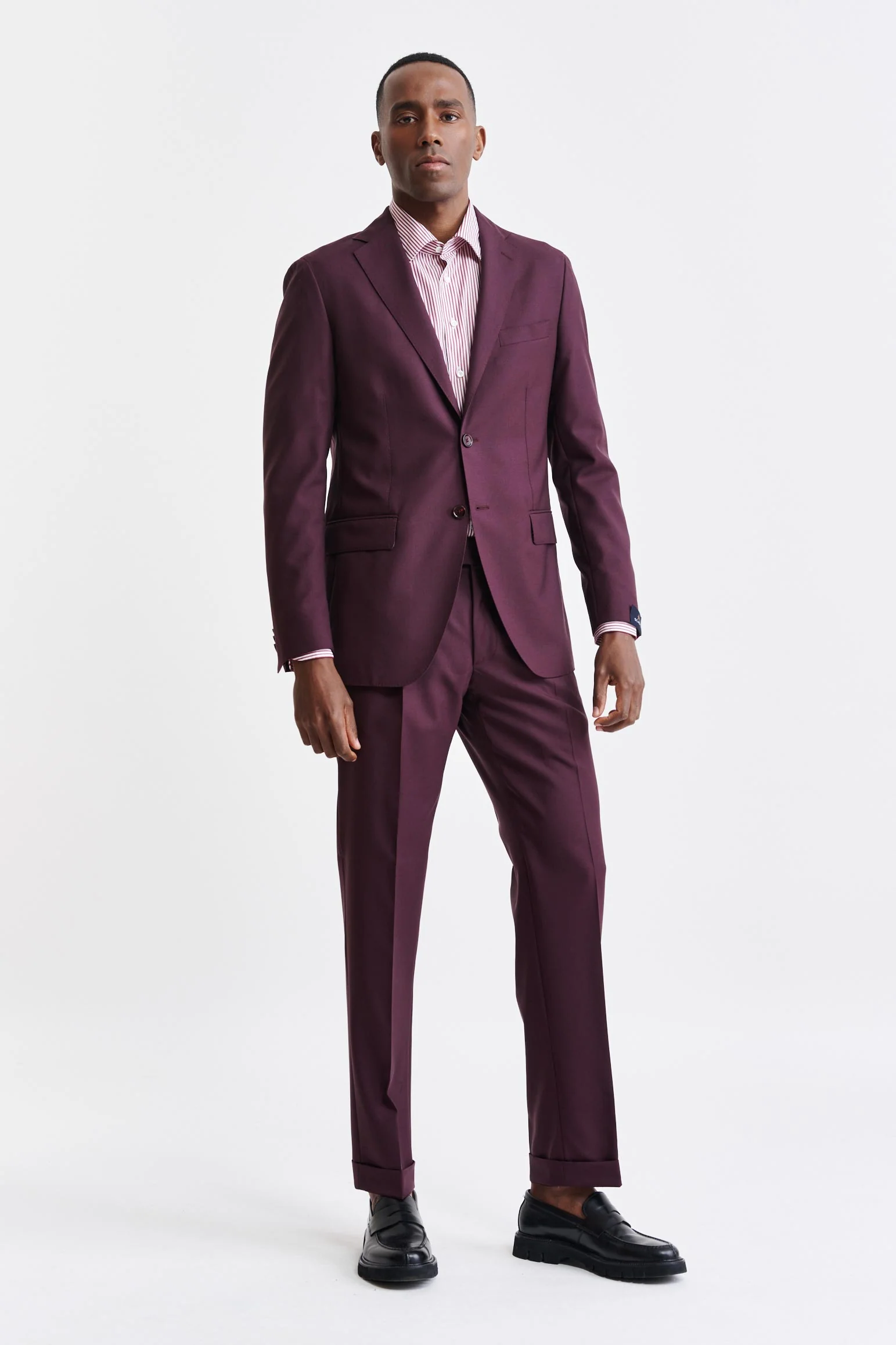 Red 100% Wool Kenton Jacket Capri - Image 6
