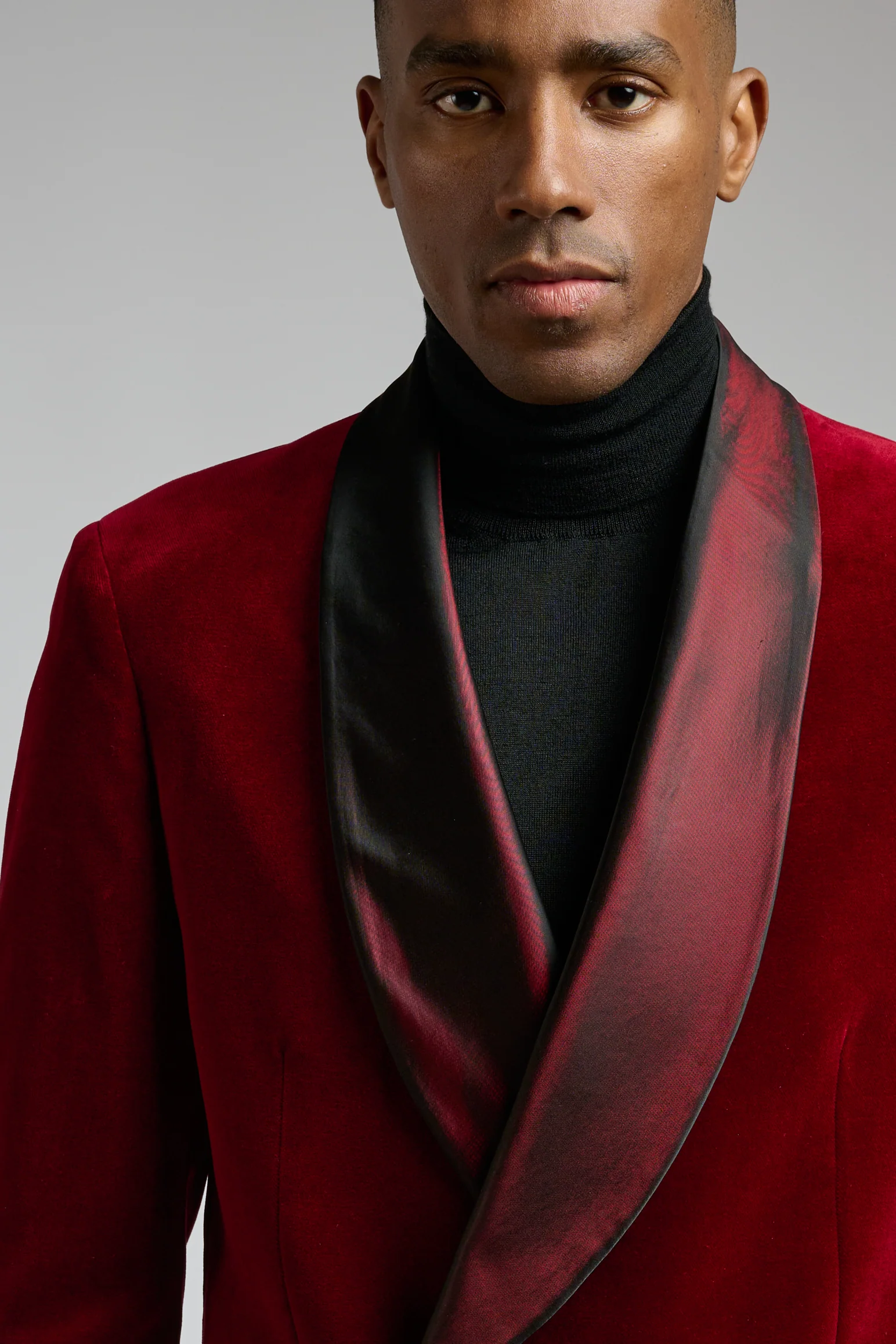 Red Soho Tuxedo Velvets - Image 2