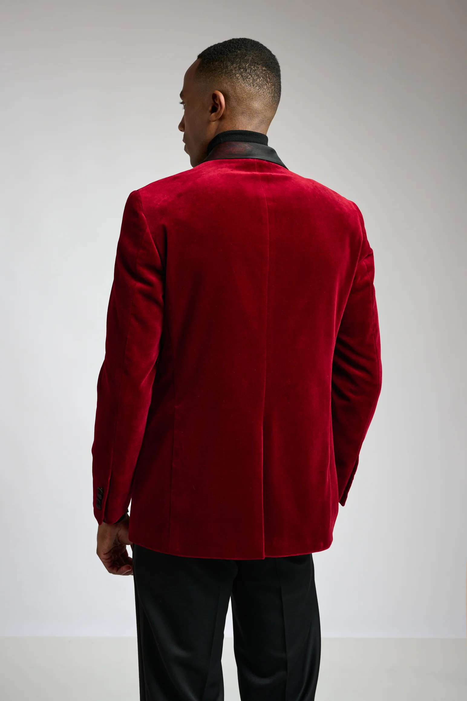 Red Soho Tuxedo Velvets - Image 4