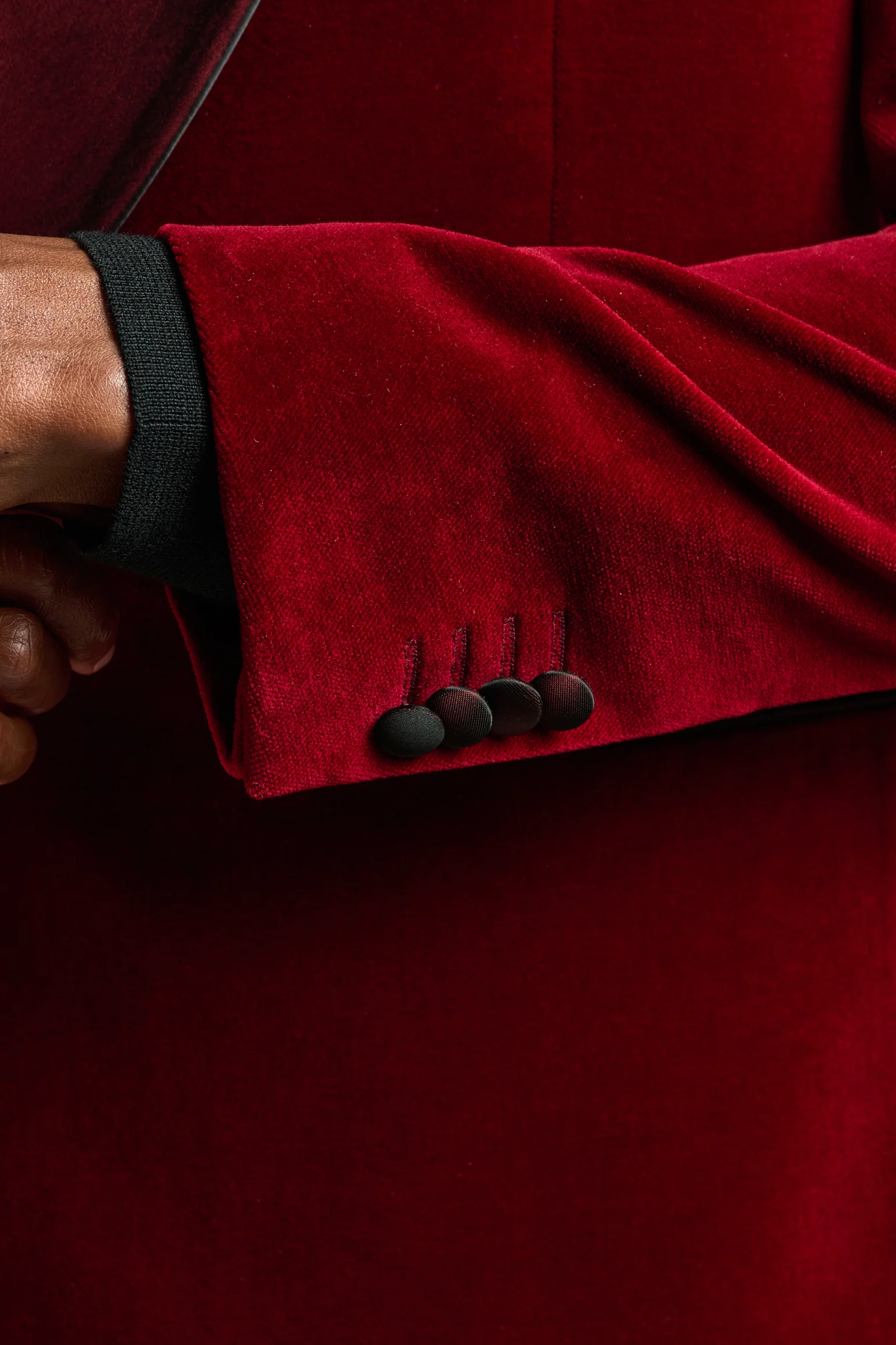 Red Soho Tuxedo Velvets - Image 6