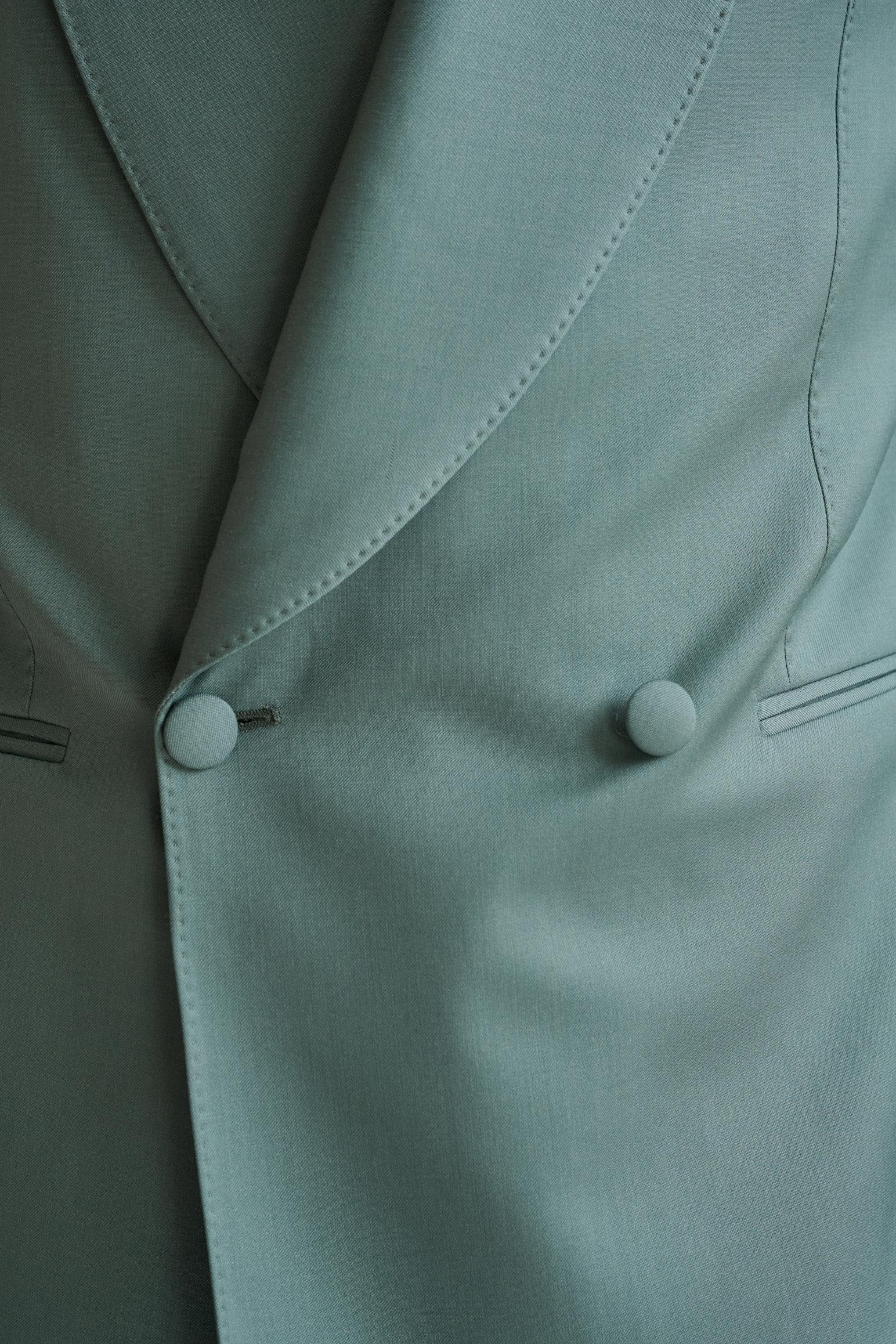 Sage Green Super 100's Wool Soho Jacket New Deluxe - Image 3