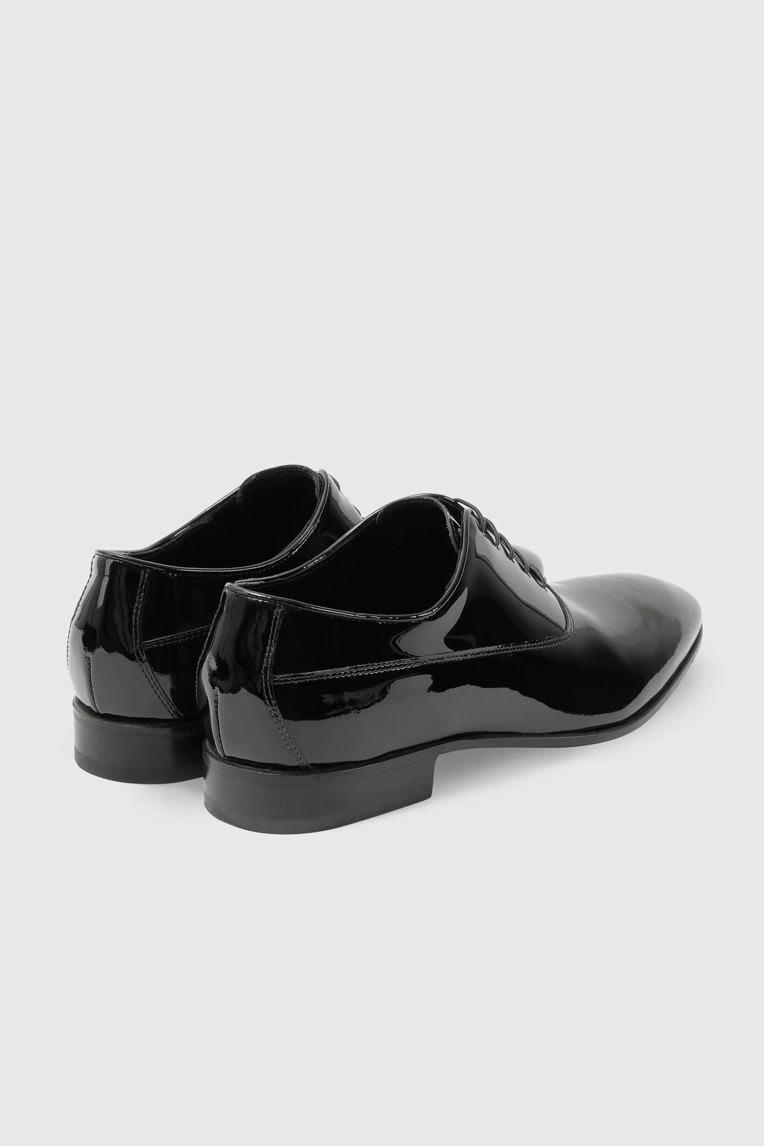 Black Oxford Evening Shoes - Image 3