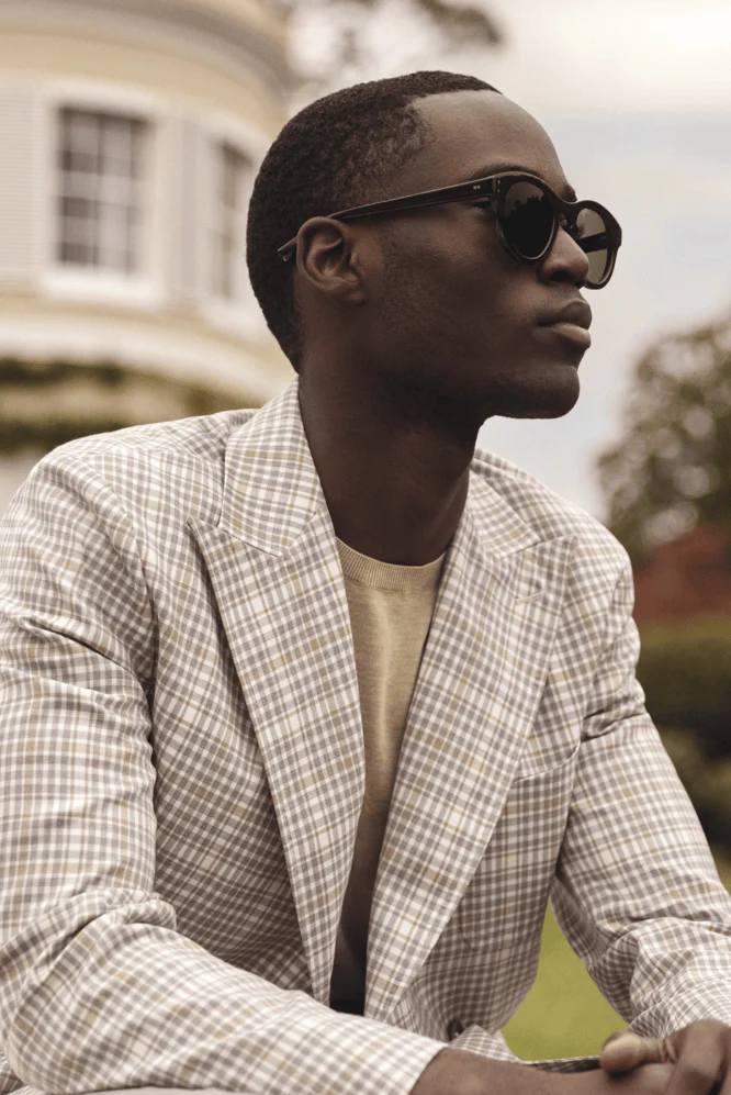 SCABAL X LUNETIER LUDOVIC HANDMADE SUNGLASSES CROMER BLACK - Image 5