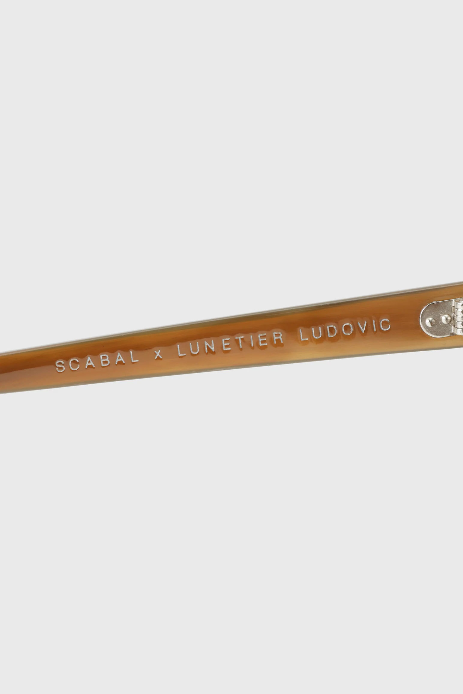 SCABAL X LUNETIER LUDOVIC HANDMADE SUNGLASSES CROMER BROWN - Image 4