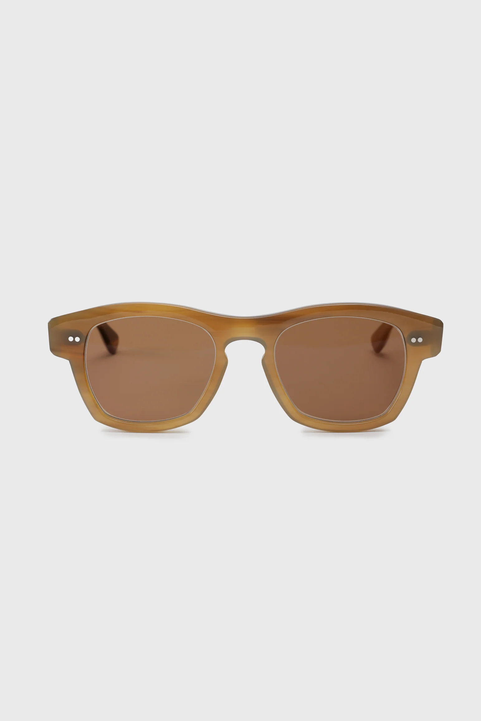 SCABAL X LUNETIER LUDOVIC HANDMADE SUNGLASSES TORQUAY BROWN